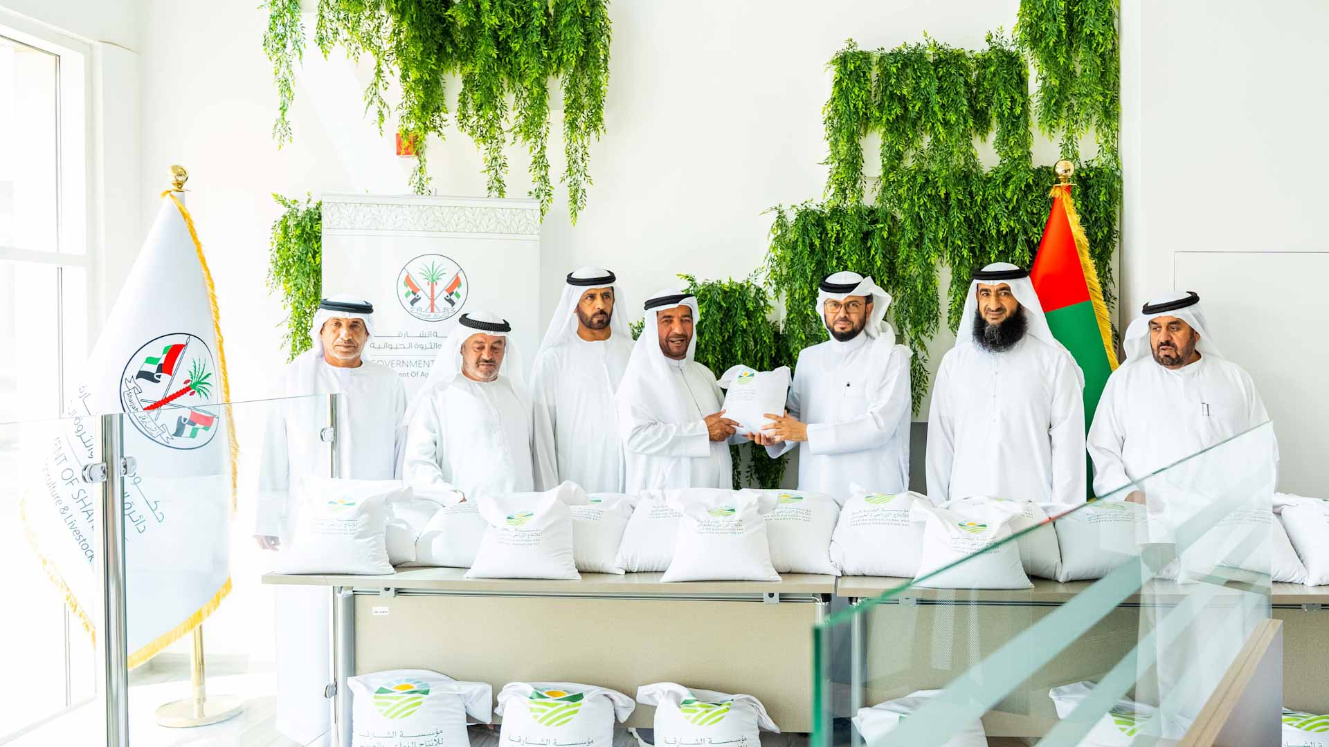 صورة بعنوان: "زراعة الشارقة" تُطلق النسخة الثانية من مشروع توزيع بذور القمح 