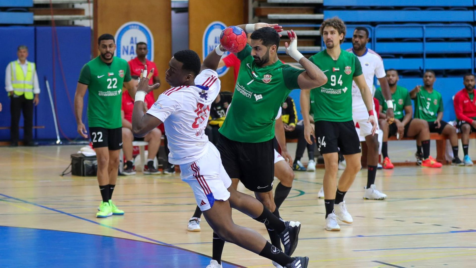 Image for the title: Sharjah qualifies for Emirates Handball Cup finals 