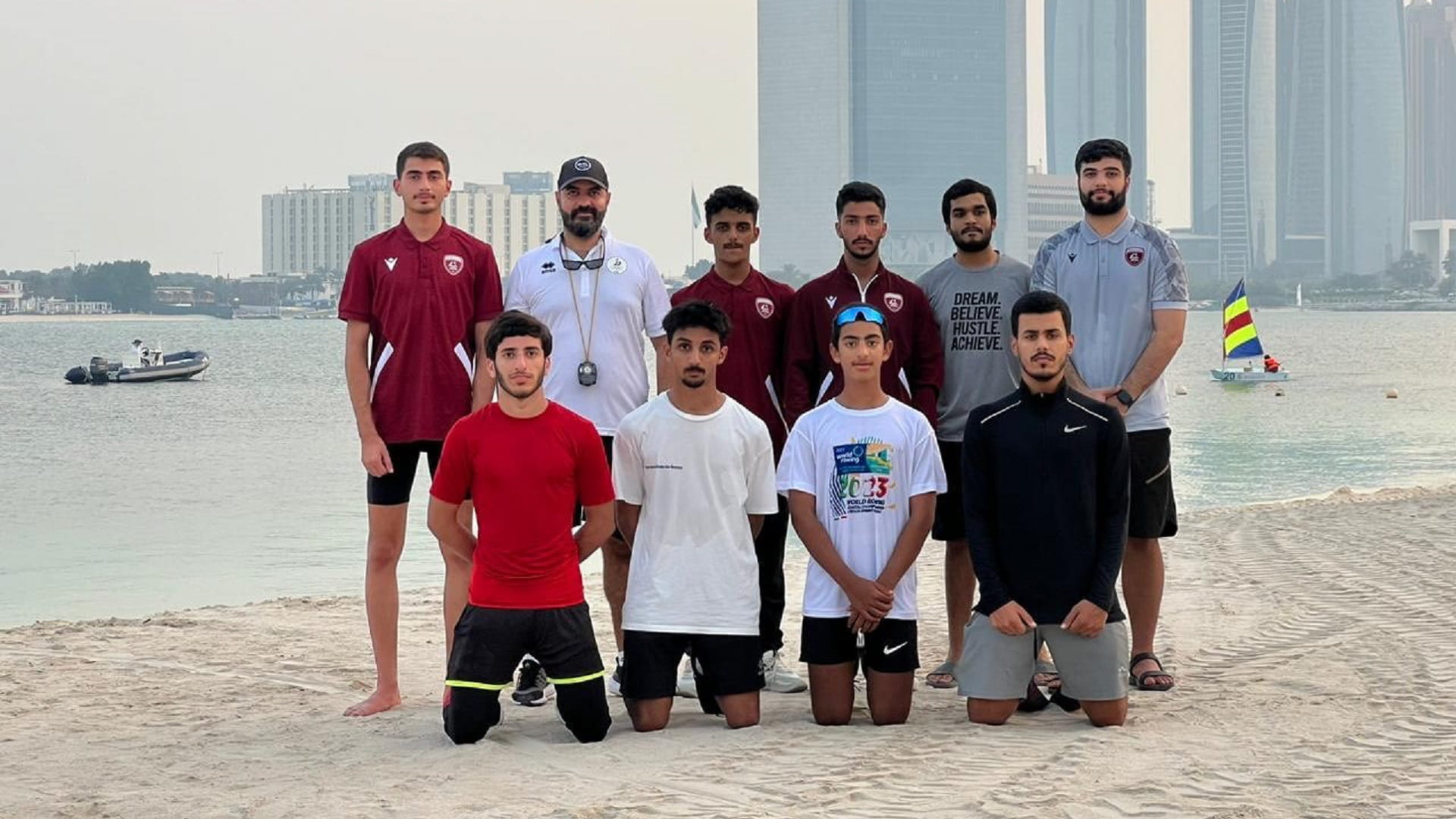 صورة بعنوان: رباعي الحمرية للتجديف يمثل الإمارات في البطولة الآسيوية بتايلاند 