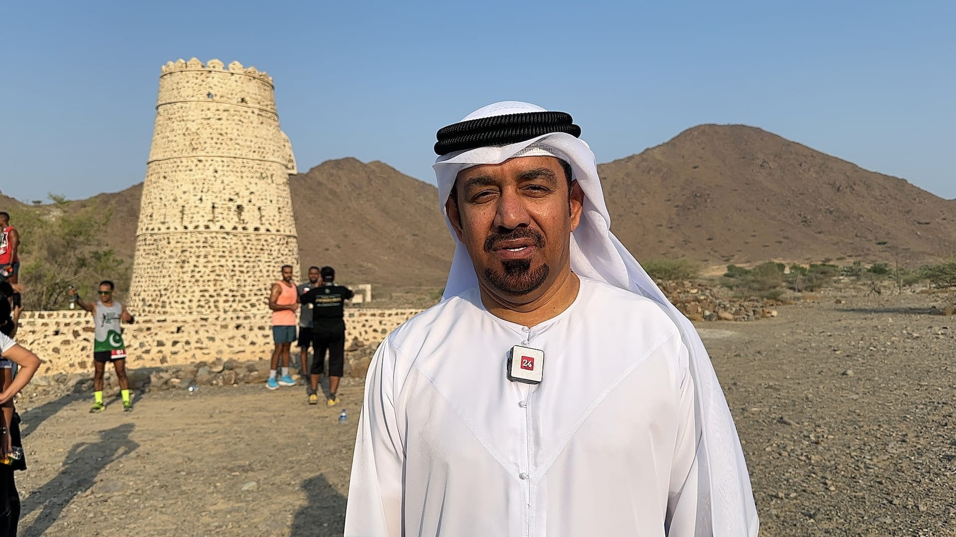 Image for the title: Wadi Al Helo running competition with 300 participants 