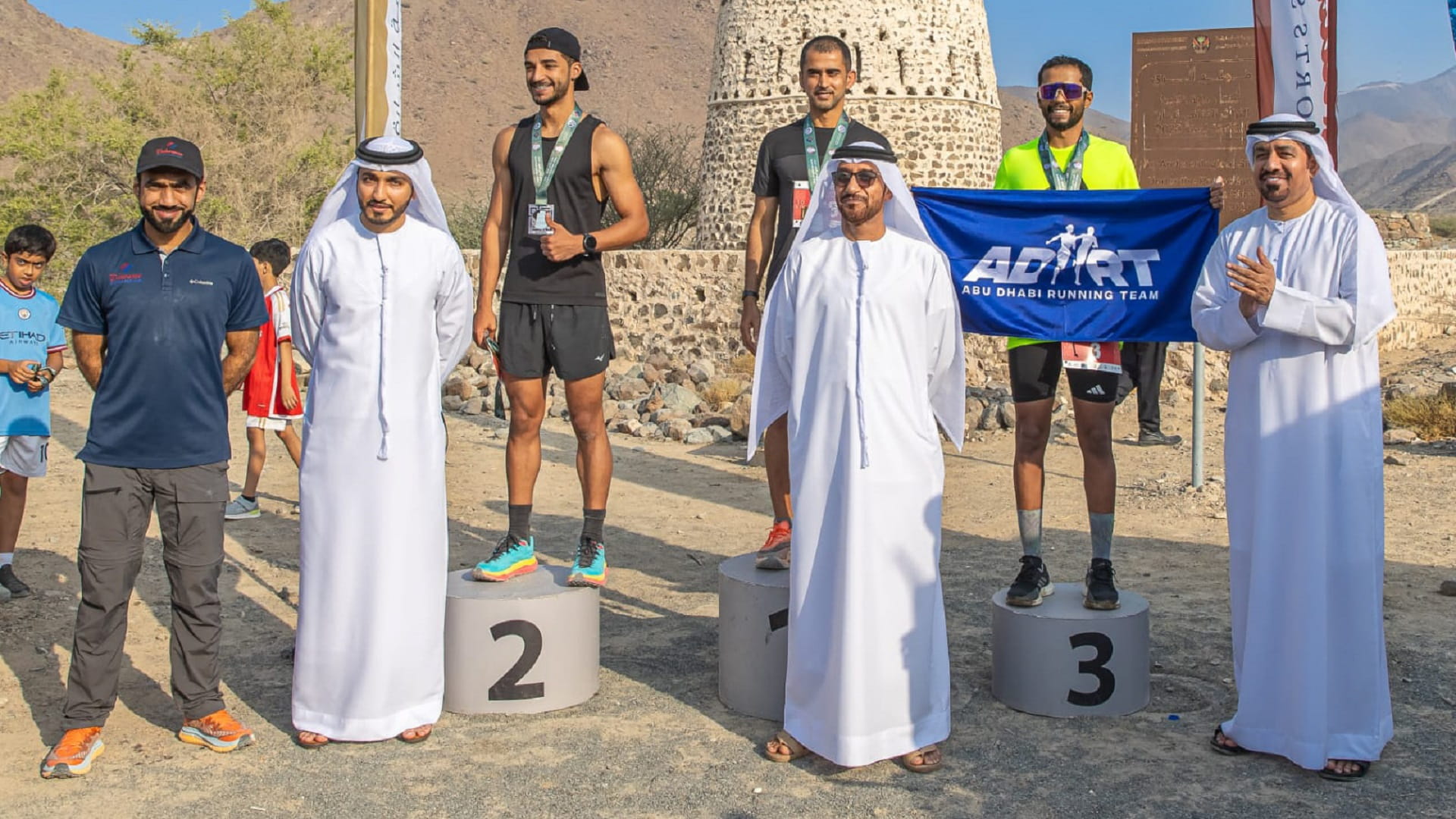 Image for the title: Great success for Wadi Al Helo Run with 300 participants 