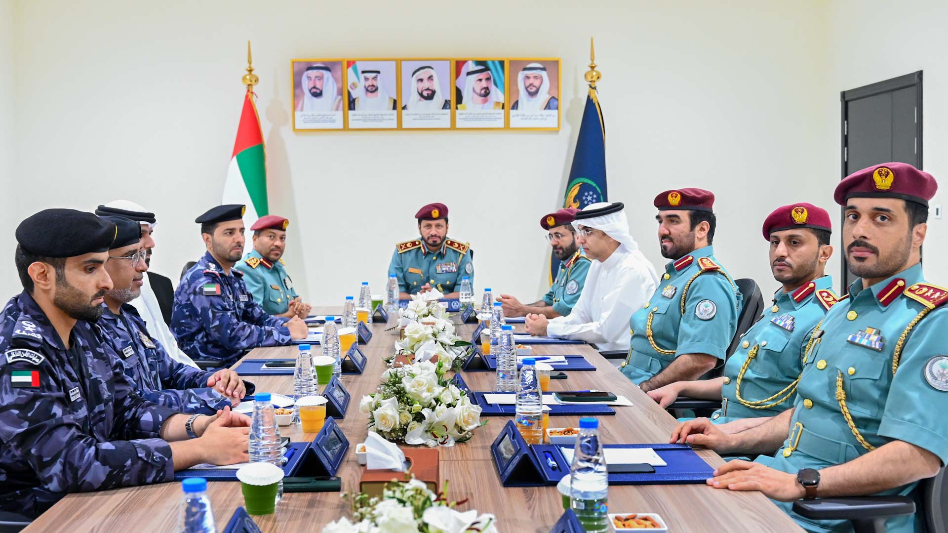 Image for the title: Sharjah Police Security CMTE confirms readiness for SCC elections 