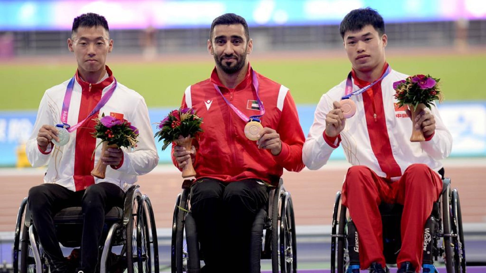 صورة بعنوان: بعثة الإمارات تدشن رصيدها في البارالمبية الآسيوية بـ3 ميداليات 