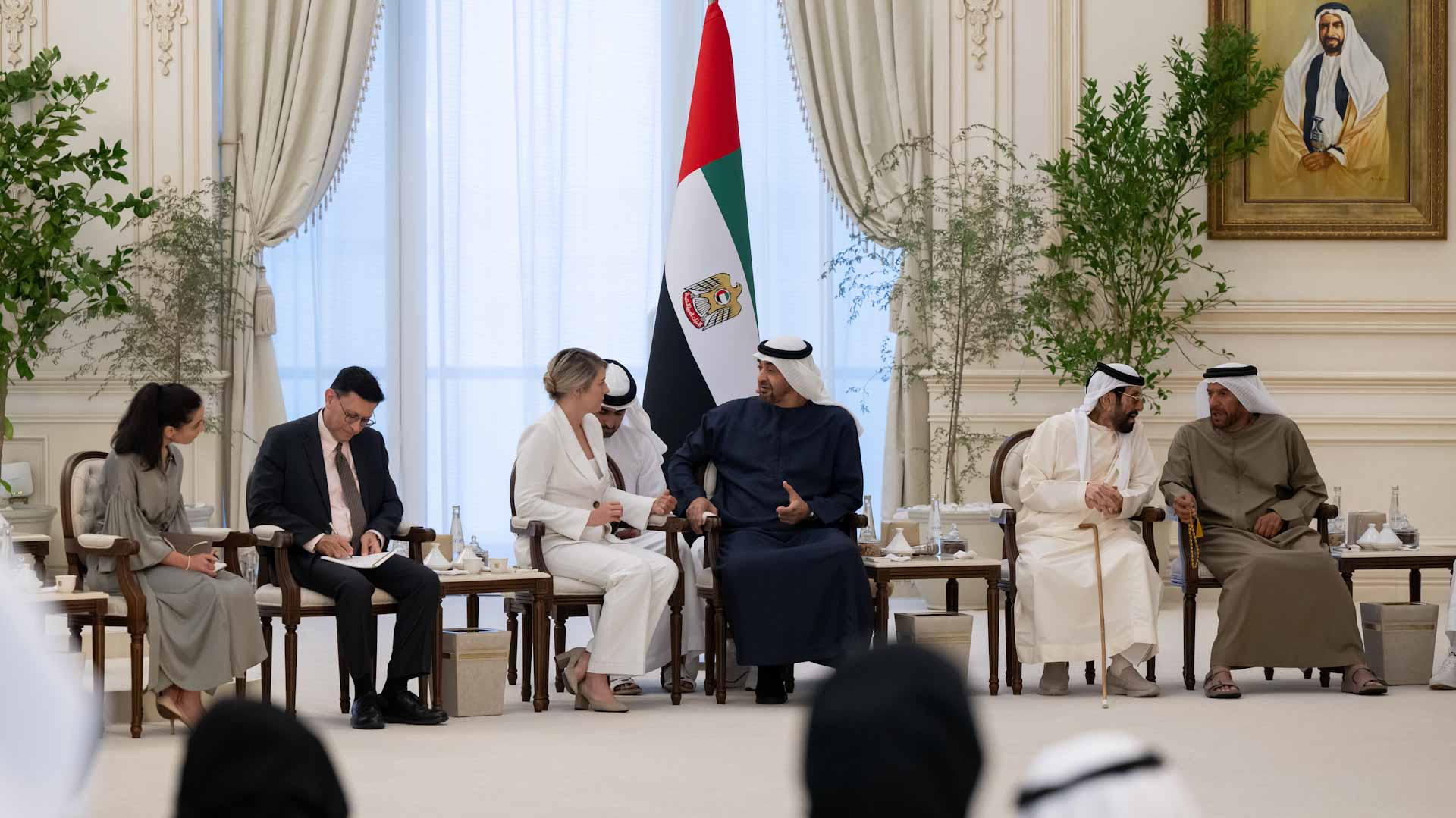 Image for the title: UAE President, Canadian FM discuss enhancing cooperation 