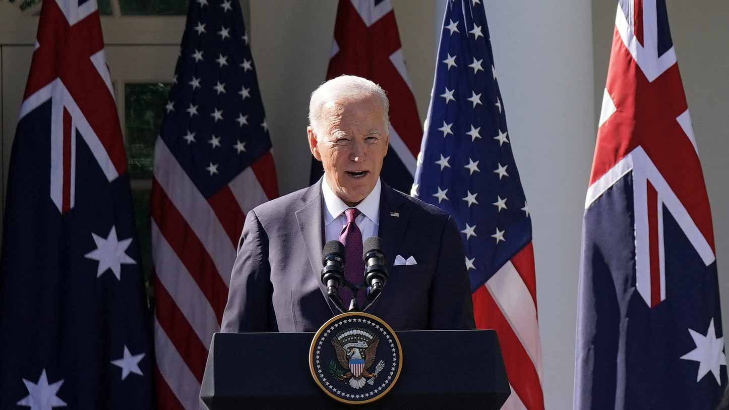 صورة بعنوان: بايدن: لإسرائيل الحق في الدفاع عن النفس وعليها حماية المدنيين 