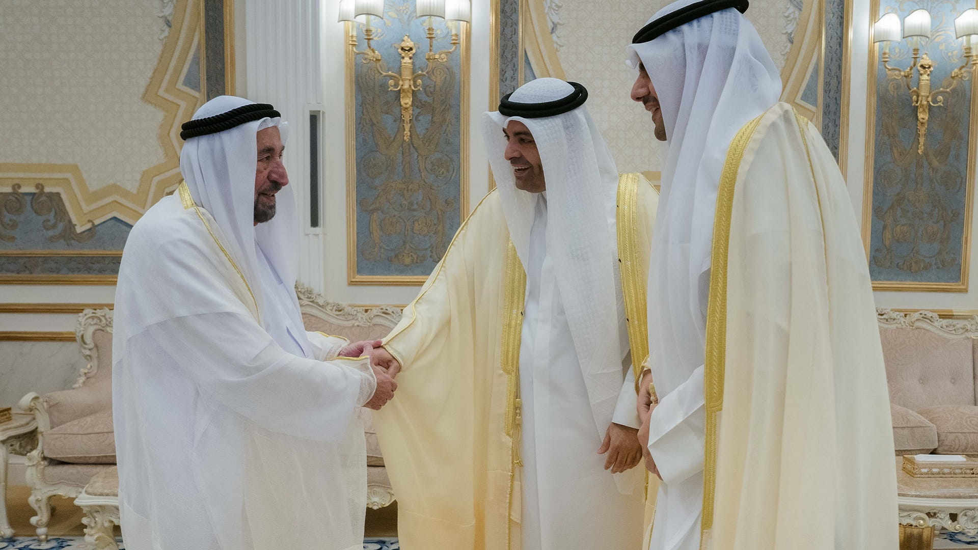 Image for the title: Sharjah Ruler receives Consul-General of Kuwait 