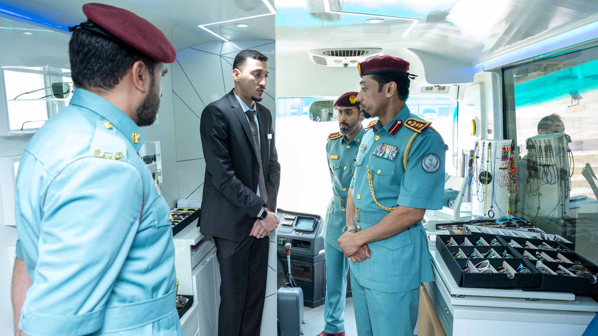 Image for the title: Eastern Police organizes health initiative for its employees 