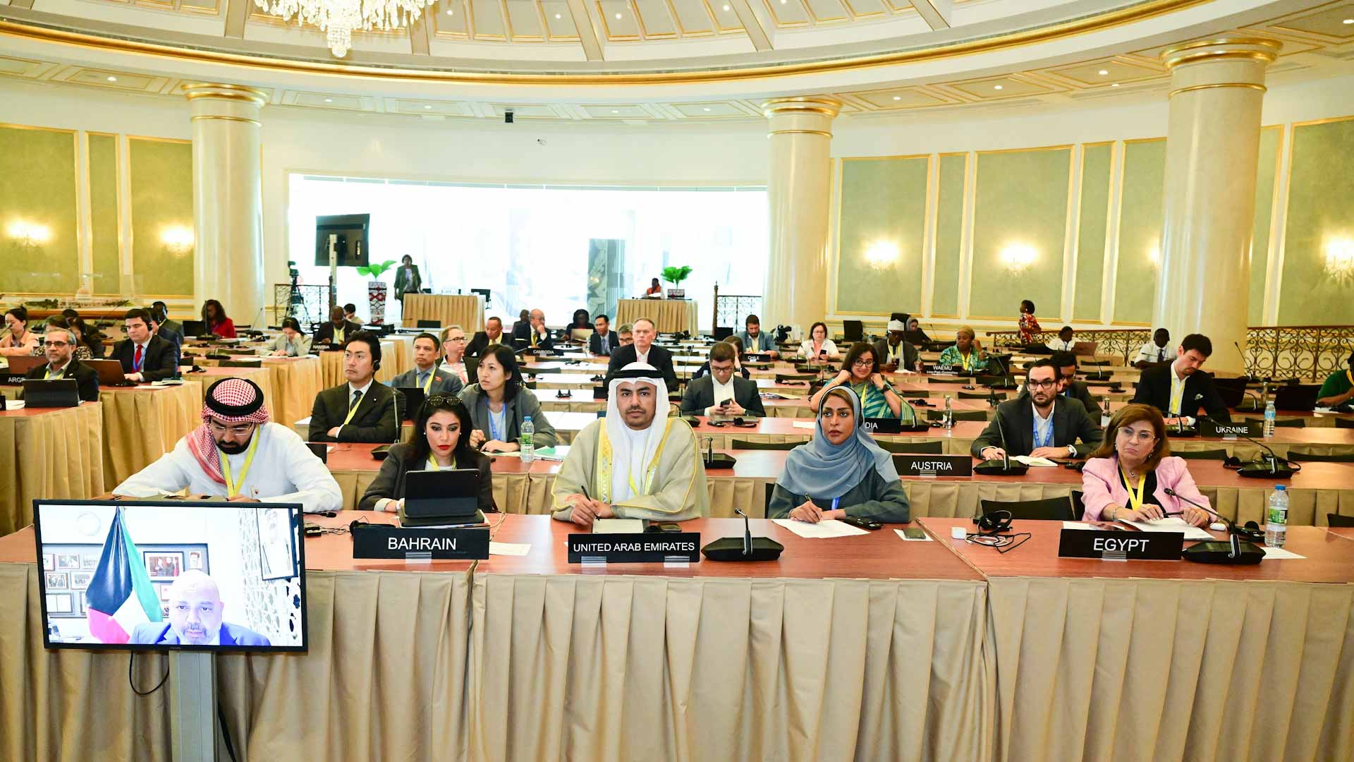 Image for the title: UAE Parliament participates in IPU meeting on reforming UNSC 