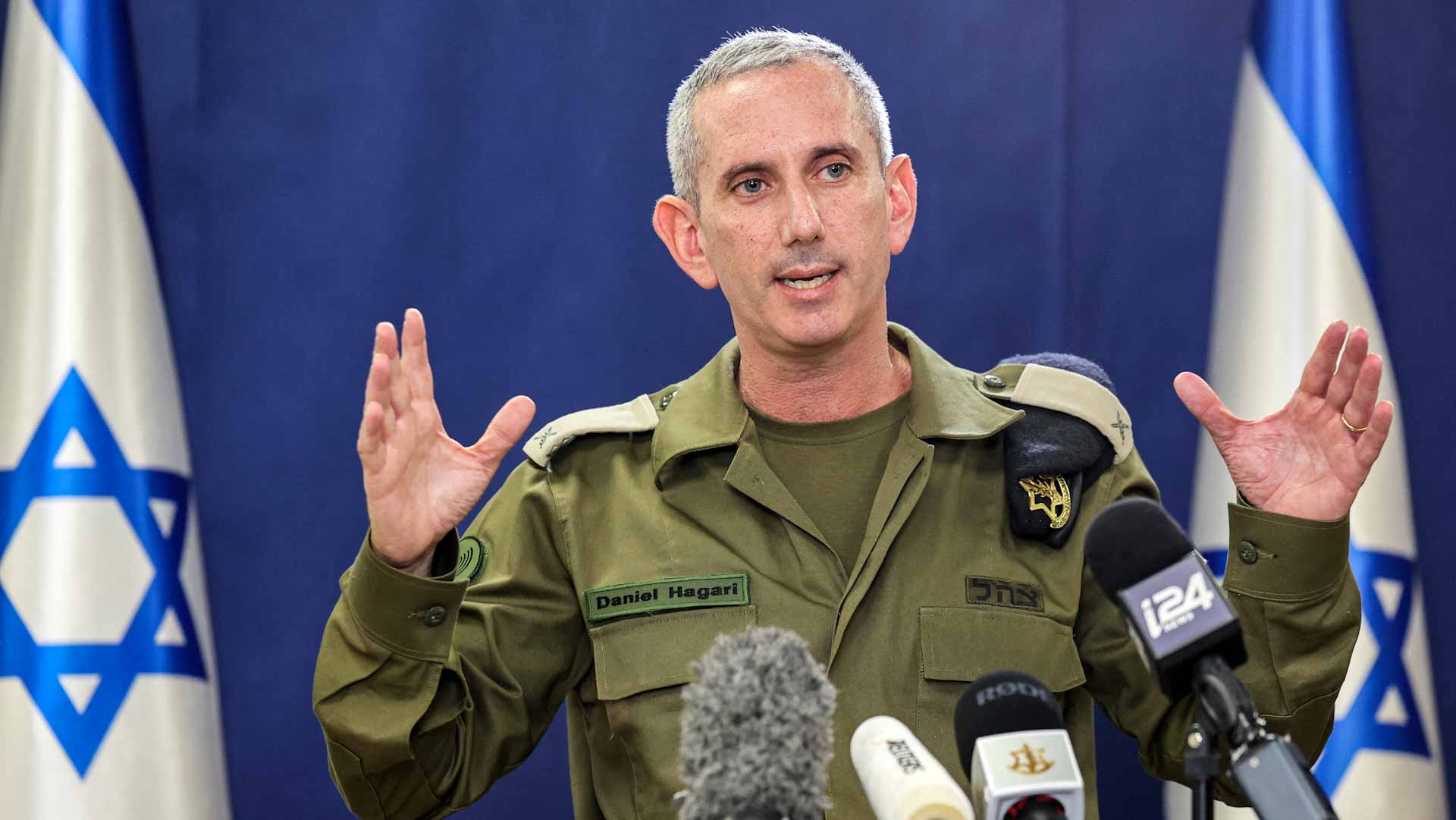 Image for the title: Israel army says intensifies Gaza strikes 'very significantly' 