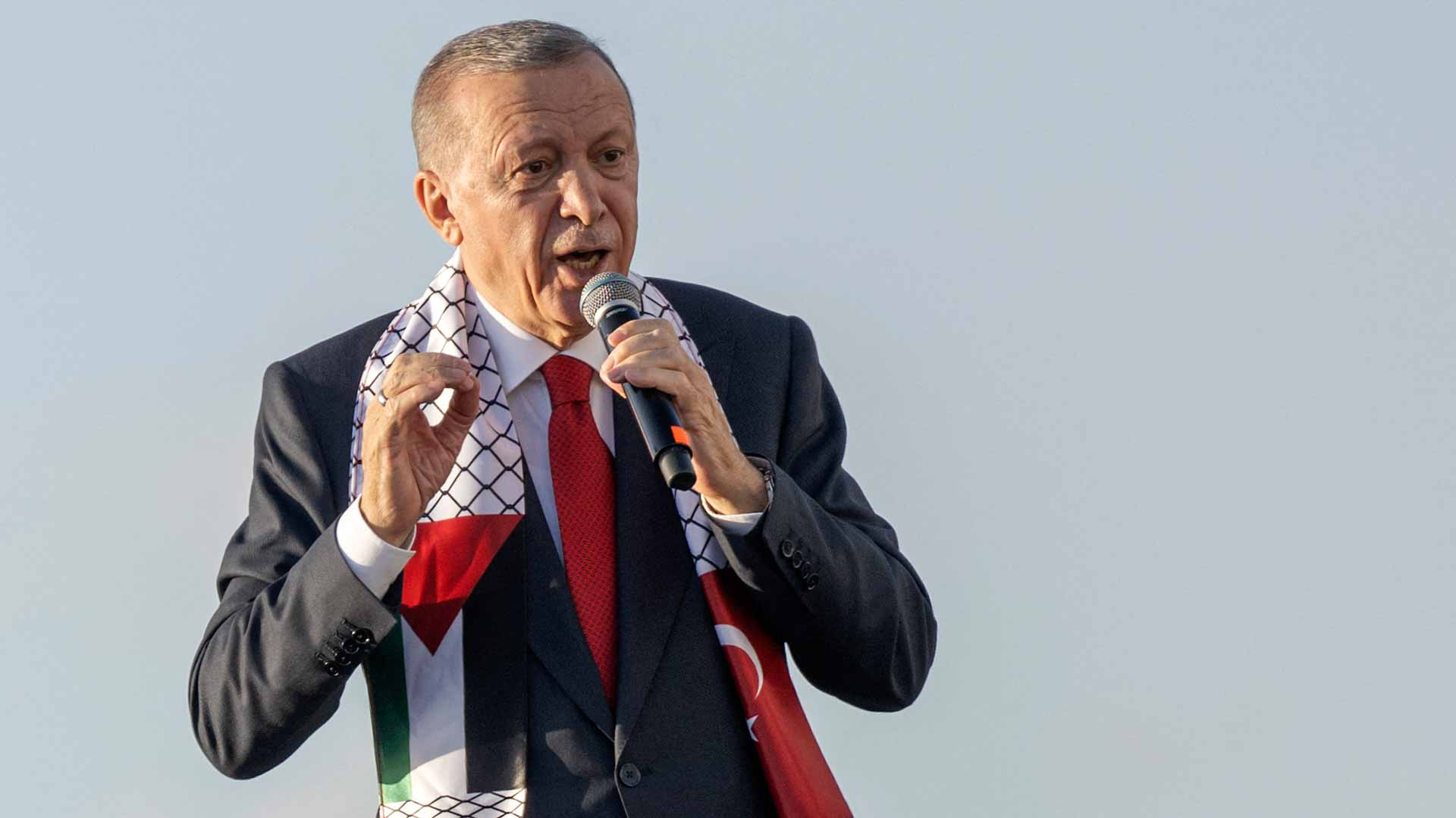 Image for the title: Turkey-Israel ties in tatters over Erdogan address 