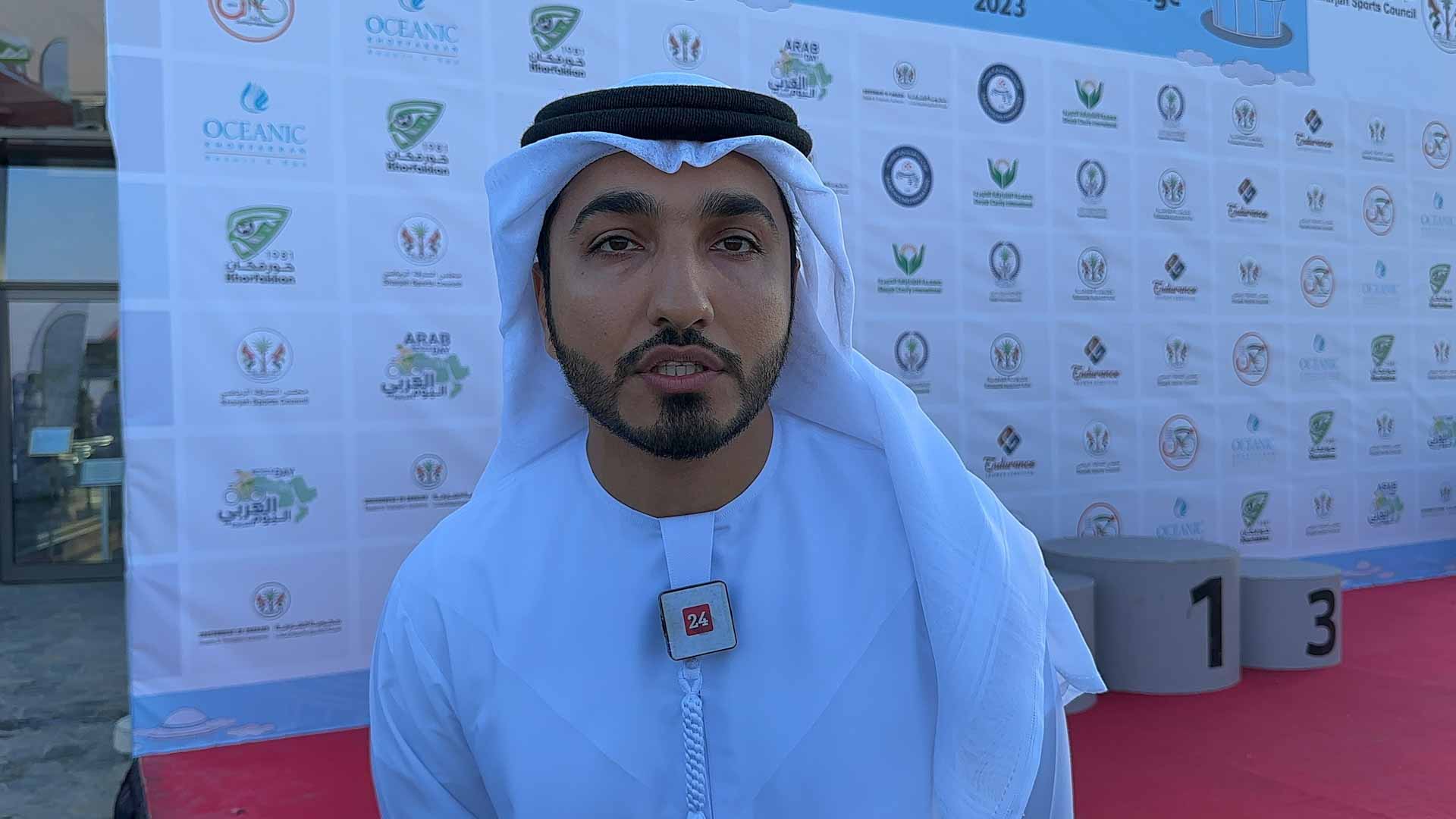 Image for the title: 100 participants in Khorfakkan Bike Challenge 