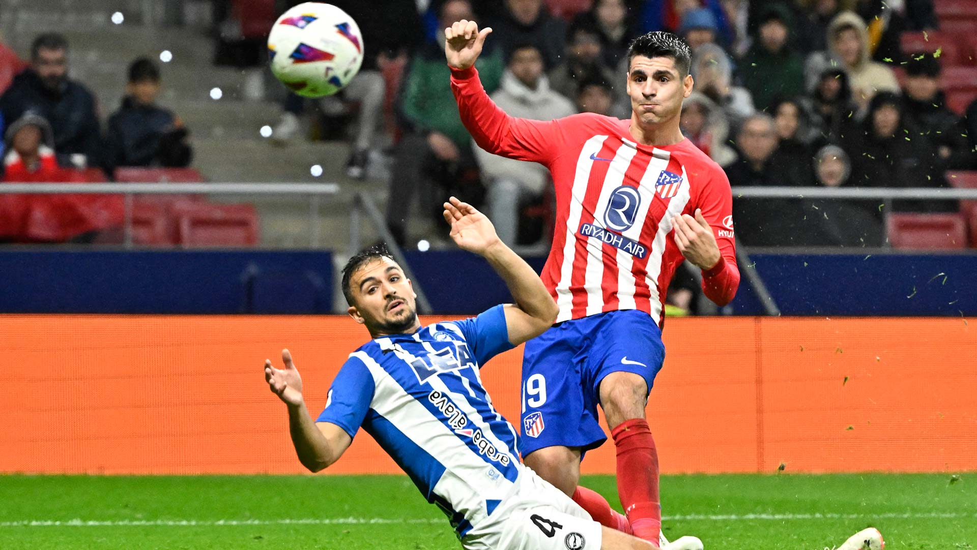 صورة بعنوان: أتلتيكو مدريد يخطف المركز الثالث بالدوري الإسباني 