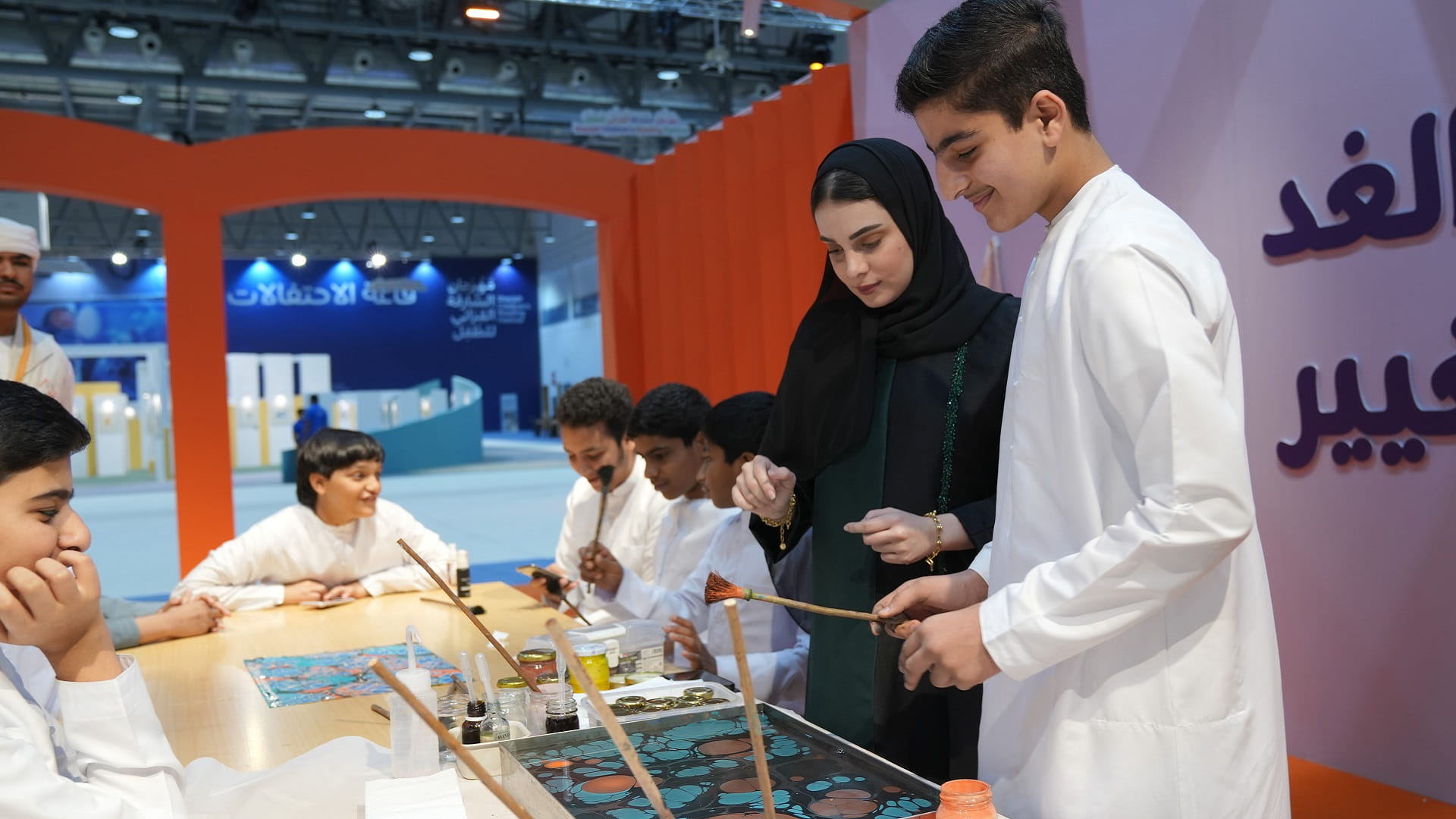 Image for the title: "Rubu’ Qarn" conducts more than 48 workshops at SIBF 