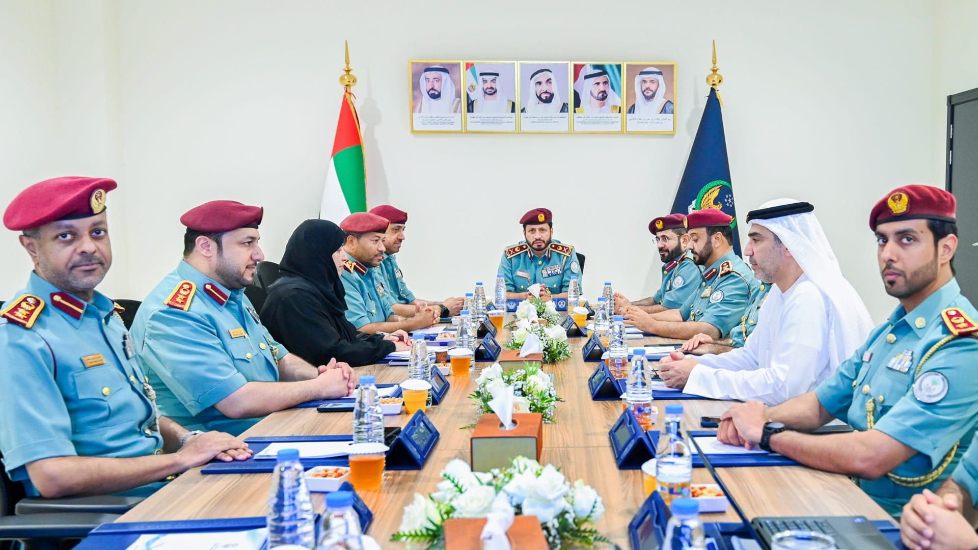 Image for the title: Al Shamsi chairs Permanent High Command Committee 10 