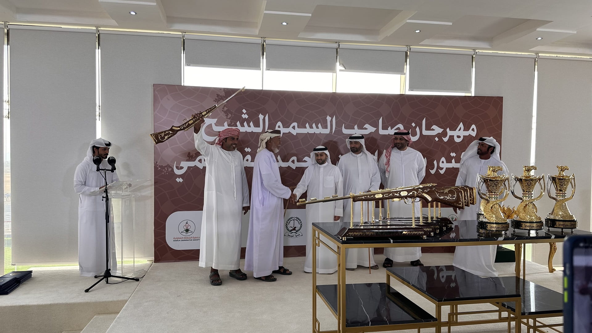 Image for the title: Successful conclusion of His Highness Camel Racing Festival 