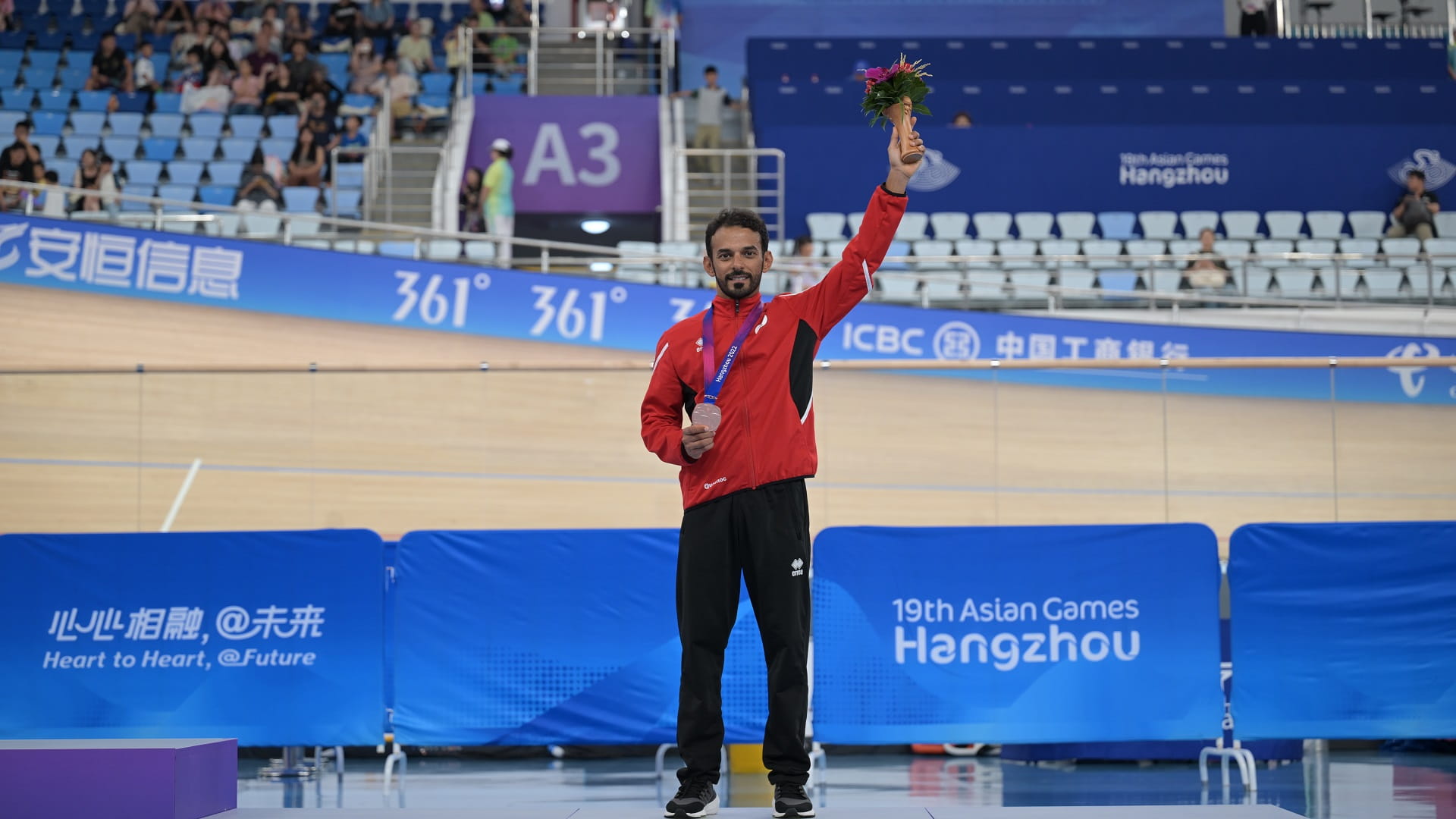 صورة بعنوان: المنصوري يهدي الإمارات برونزية في دورة الألعاب الآسيوية 