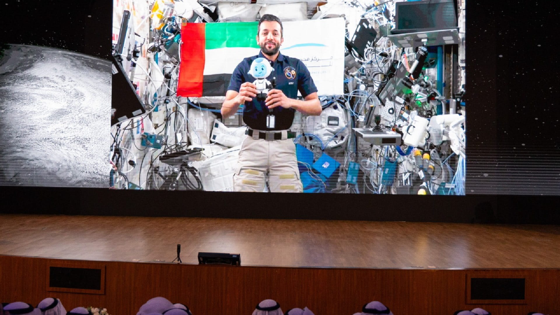 Image for the title: AlNeyadi brings a taste of Arab culture to space 