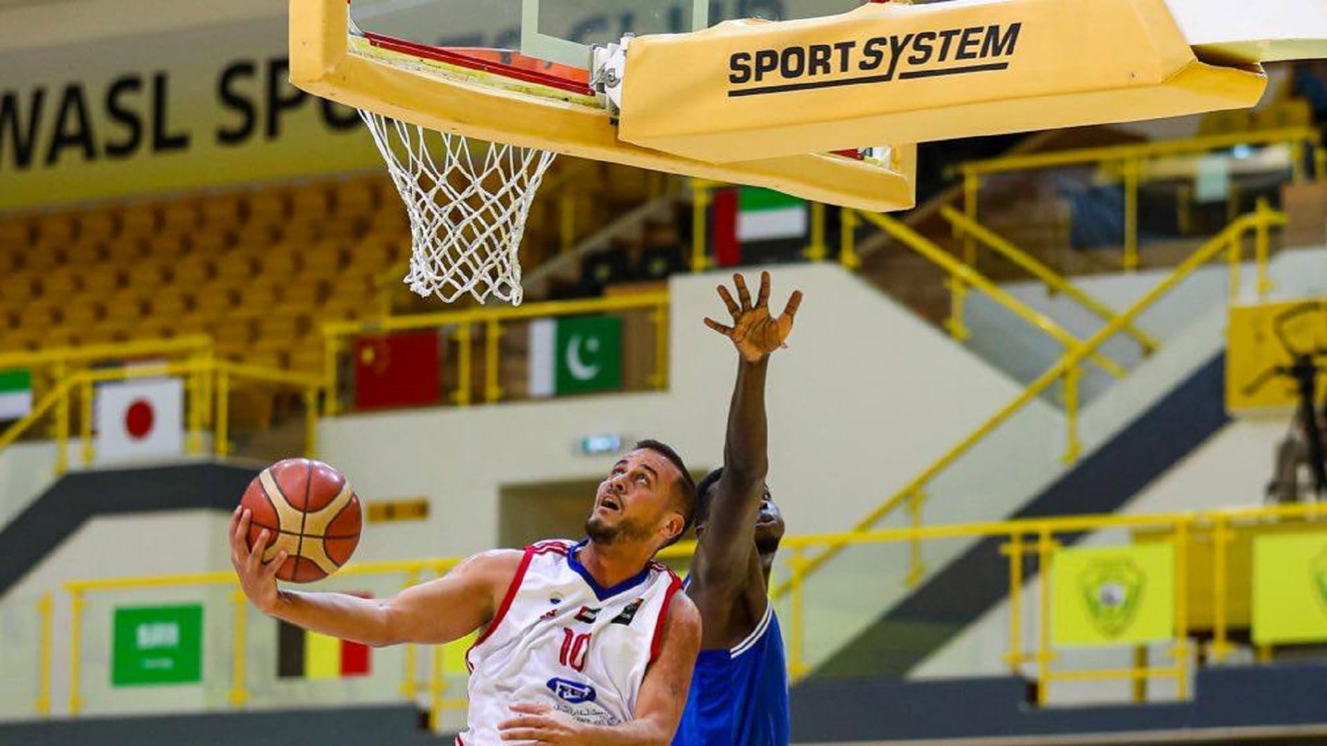 Image for the title: Sharjah beat Al Dhafra 103-54 in Basketball Cup opening 