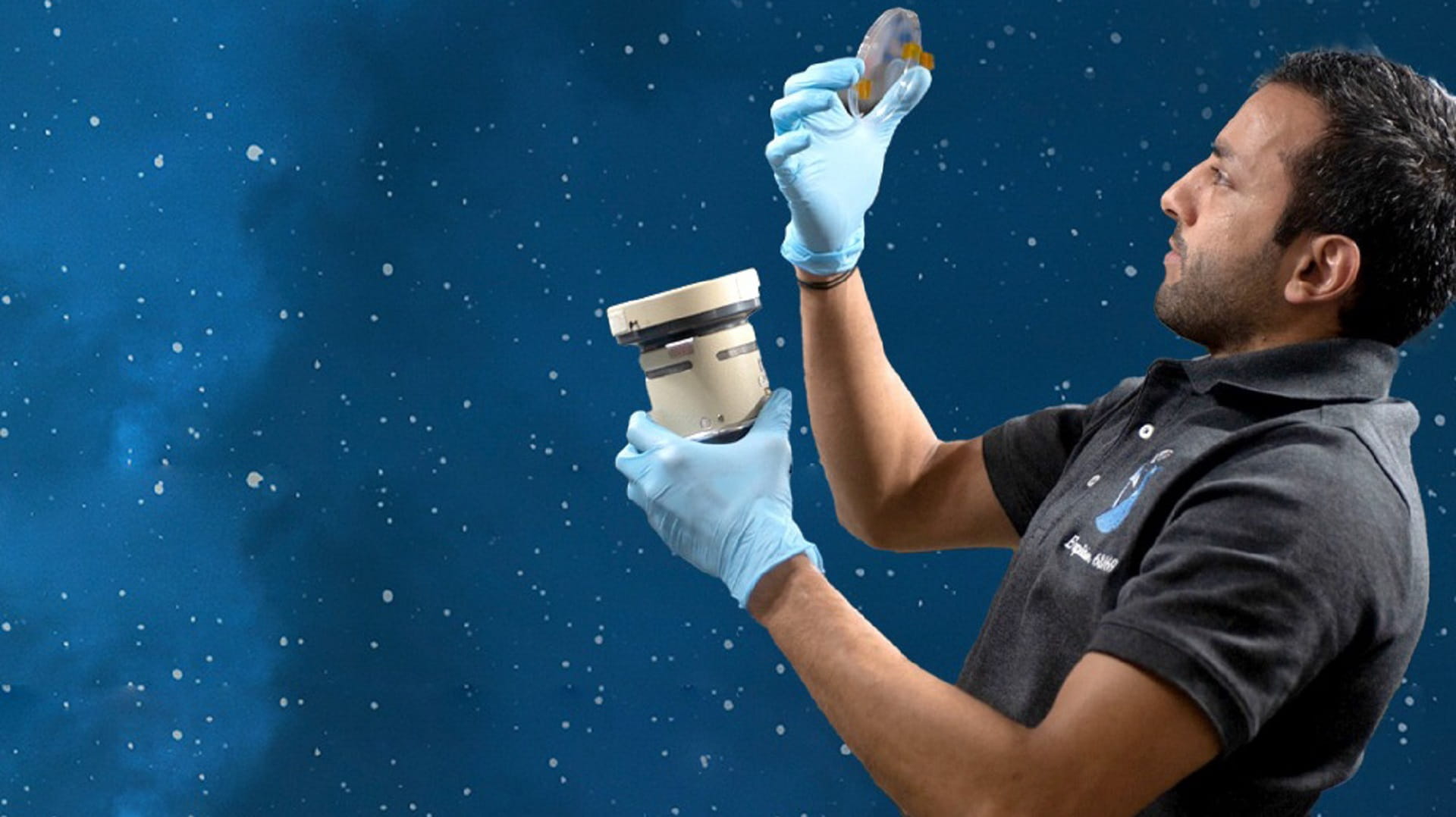 Image for the title: Al Neyadi conducts over 200 advanced research expts. on board ISS 