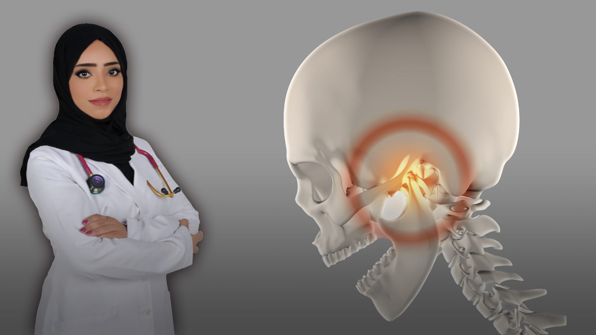 صورة بعنوان: اضطرابات المفصل الفكي الصدغي 