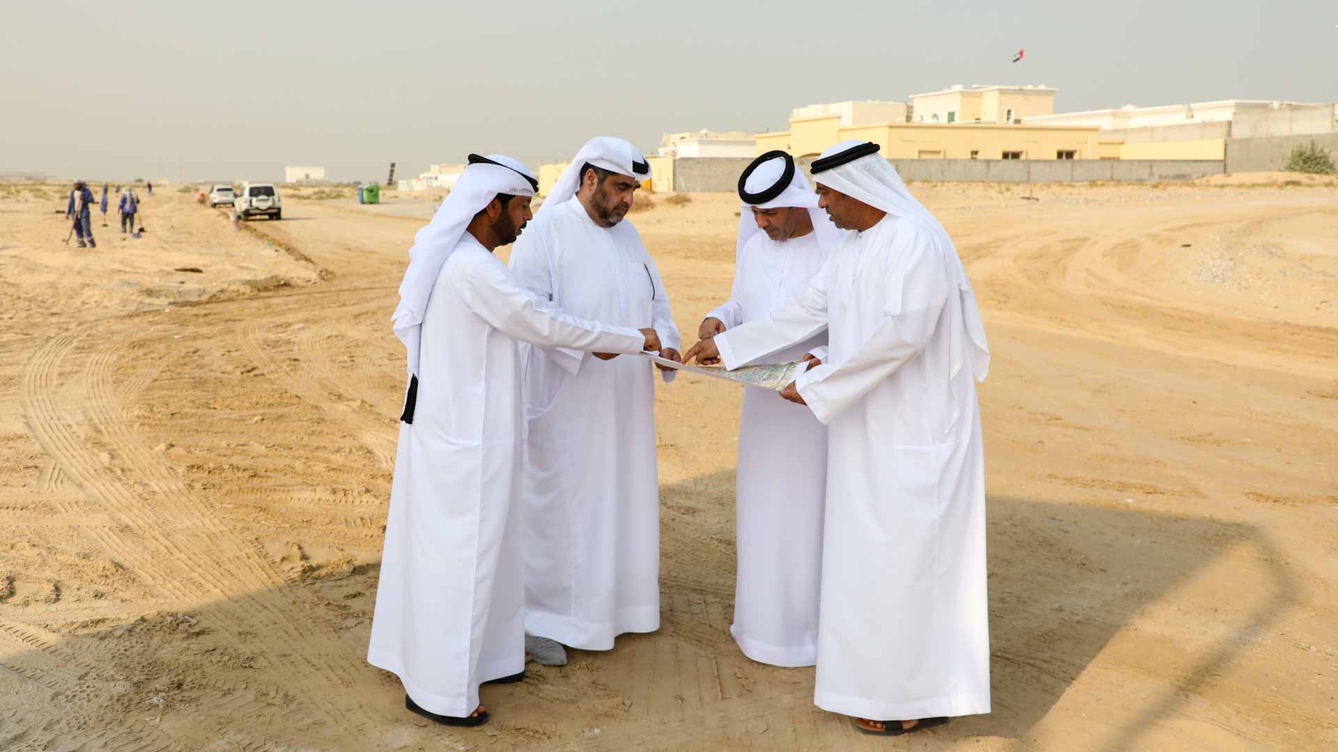 Image for the title: Al Hamriyah’s Municipal Council, Municipality inspect projects 
