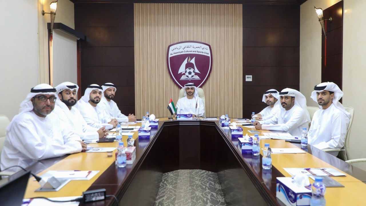 Image for the title: Al Hamriyah Club discusses Sharjah Ruler’s directives 