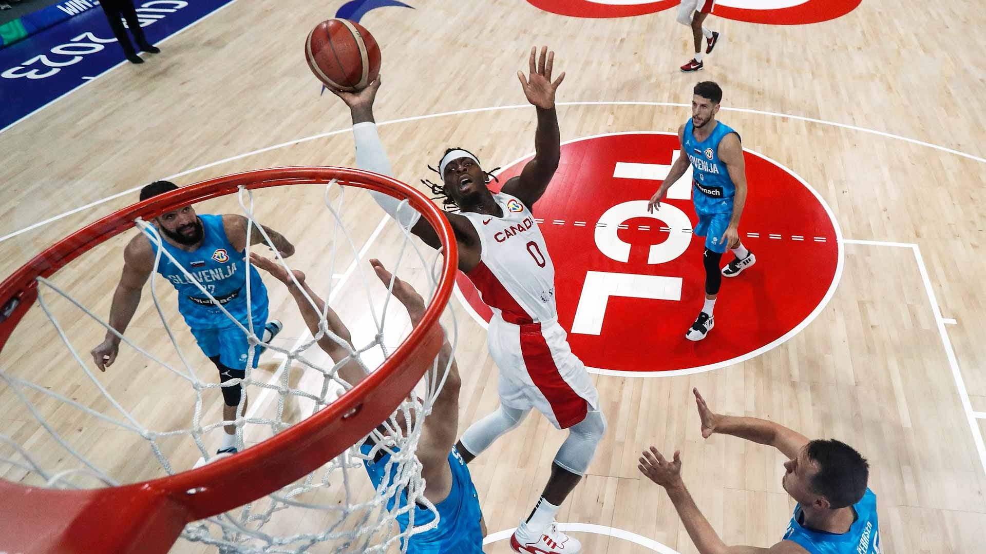 صورة بعنوان: المنتخب الكندي يتأهل للمربع الذهبي لمونديال كرة السلة 