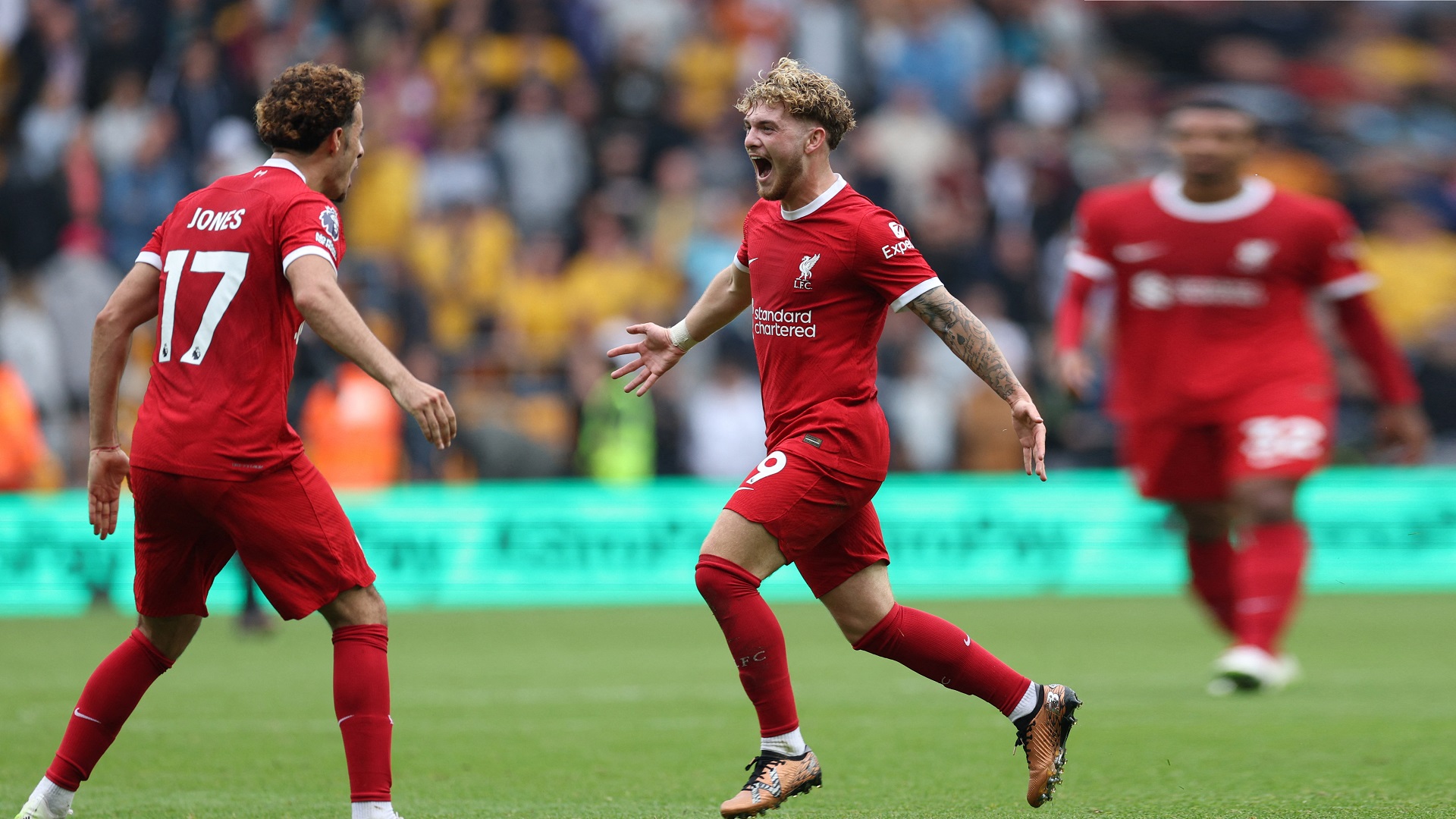 صورة بعنوان: ليفربول يقسو على وولفرهامبتون في الدوري الإنجليزي 