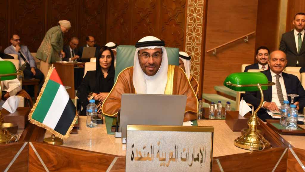 صورة بعنوان: الصايغ يترأس وفد الإمارات باجتماع المجلس الوزاري للجامعة العربية  