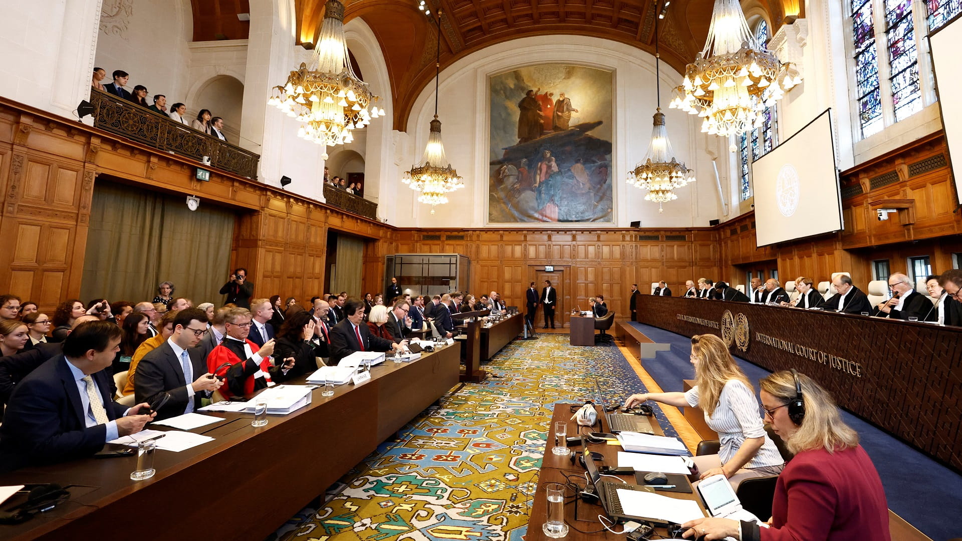 صورة بعنوان: روسيا تطالب محكمة العدل الدولية في لاهاي بإسقاط دعوى أوكرانية 