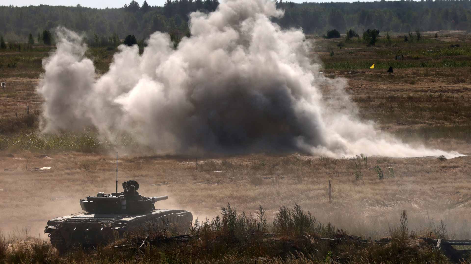 Image for the title: Russia attacks Ukraine with 32 drones, 25 downed 