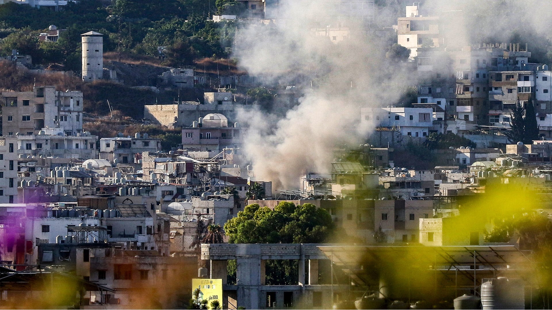 Image for the title: 6 dead as clashes rock Palestinian camp in Lebanon 