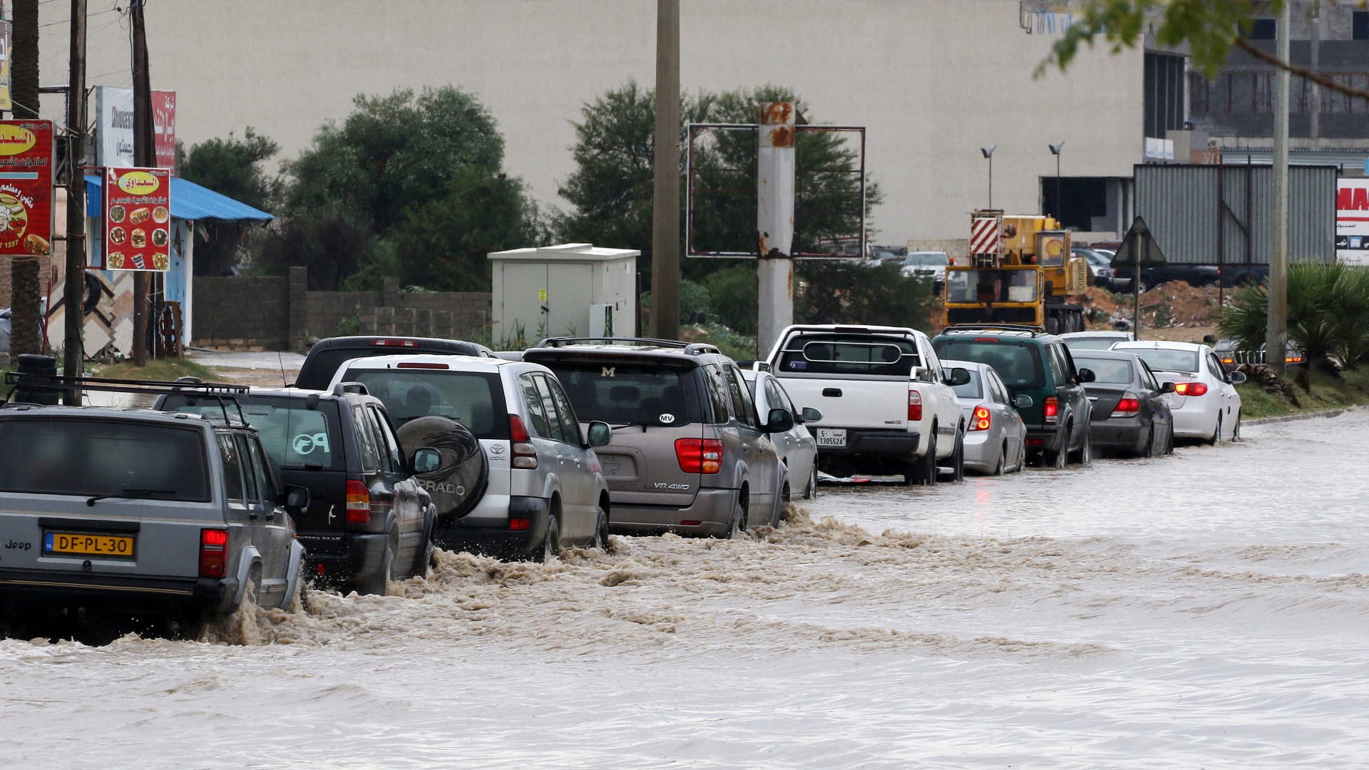 صورة بعنوان: ليبيا: 150 وفاة بفيضانات ناجمة عن أمطار غزيرة 