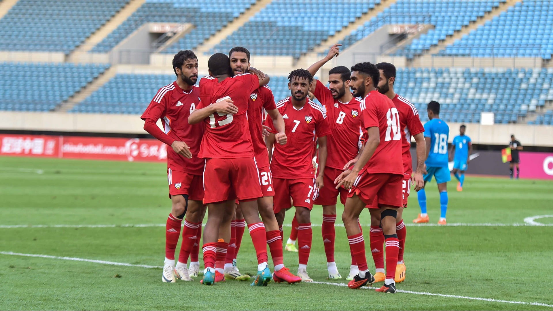 Image for the title: UAE Olympic team qualifies for the 2024 Asian Cup finals 