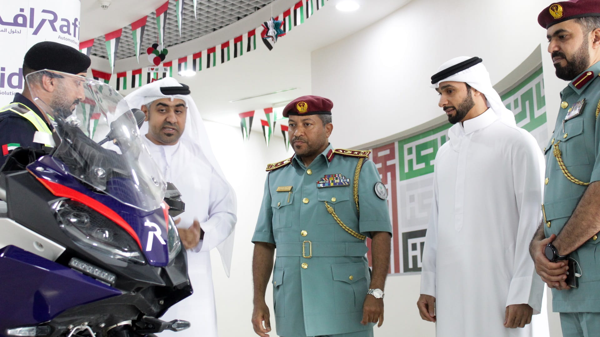 Image for the title: 'Rafid' launches 9 hybrid vehicles, 6 motorcycles to expand fleet 