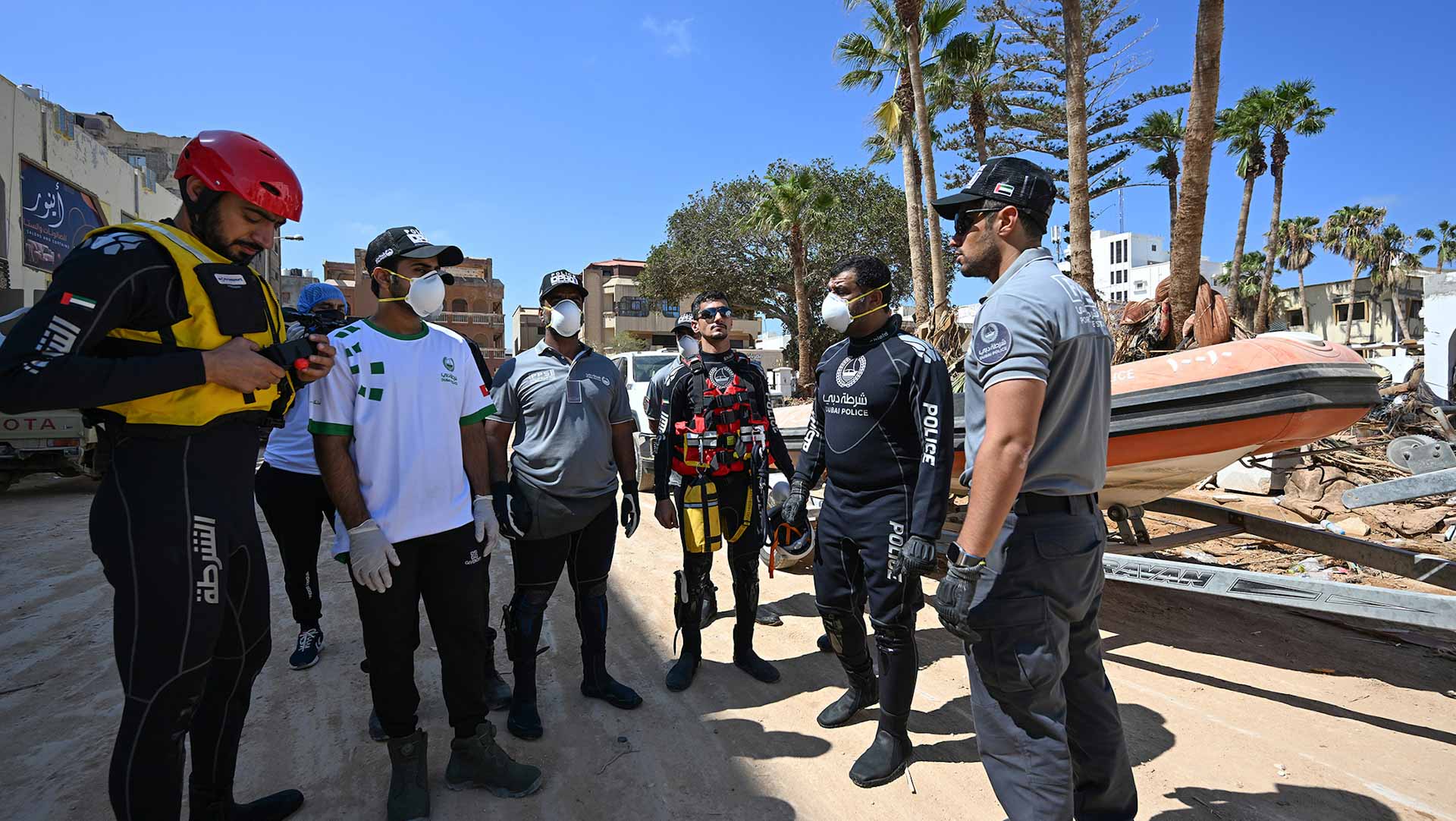 Image for the title: UAE's humanitarian drive: Urgent action and response in Libya 