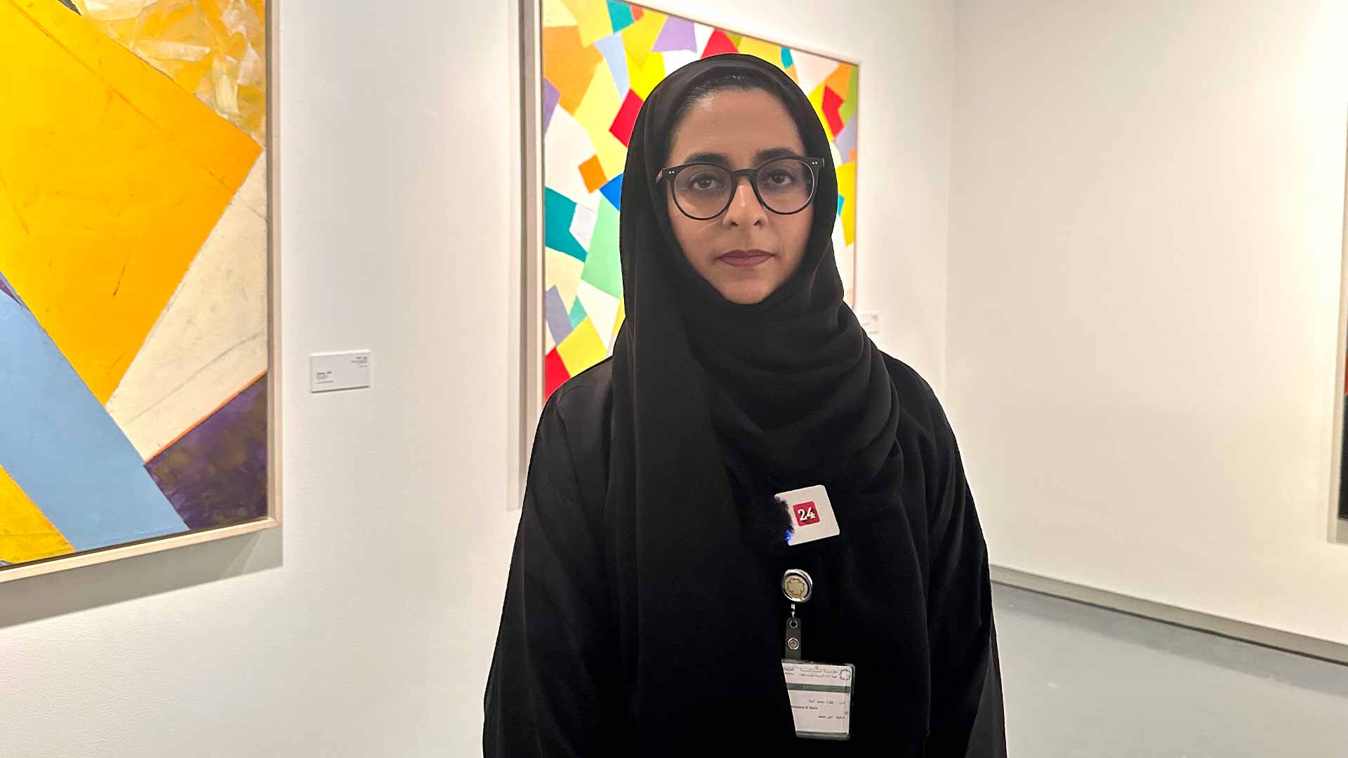 Image for the title: Halaby reviews experiences at SMA’s "Lasting Impressions” 