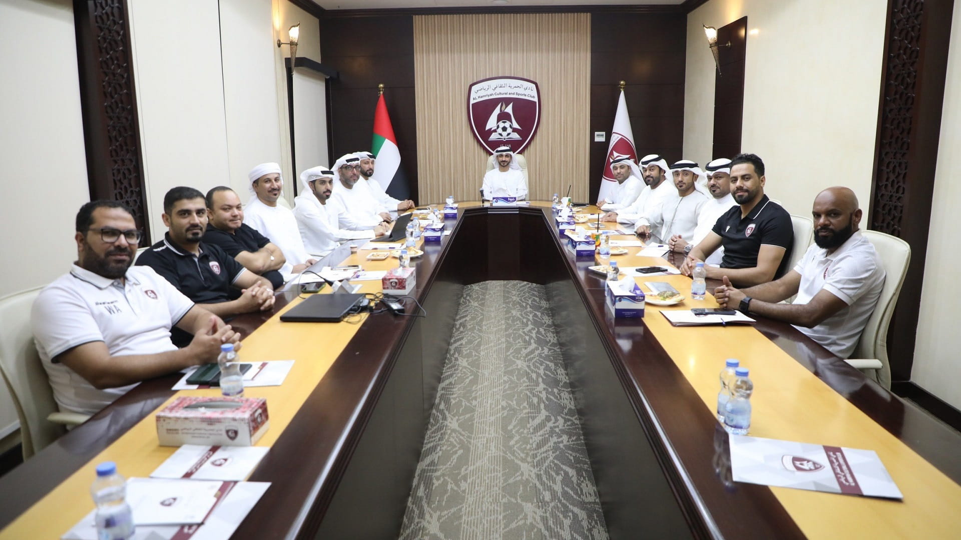 Image for the title: Al Hamriyah Club celebrates efforts of Sheikha Jawaher Award team 