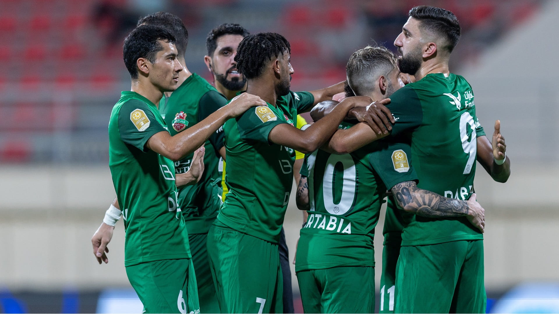 Image for the title: Shabab Al Ahli beat Al Bataeh 2-0 in ADNOC Pro League 