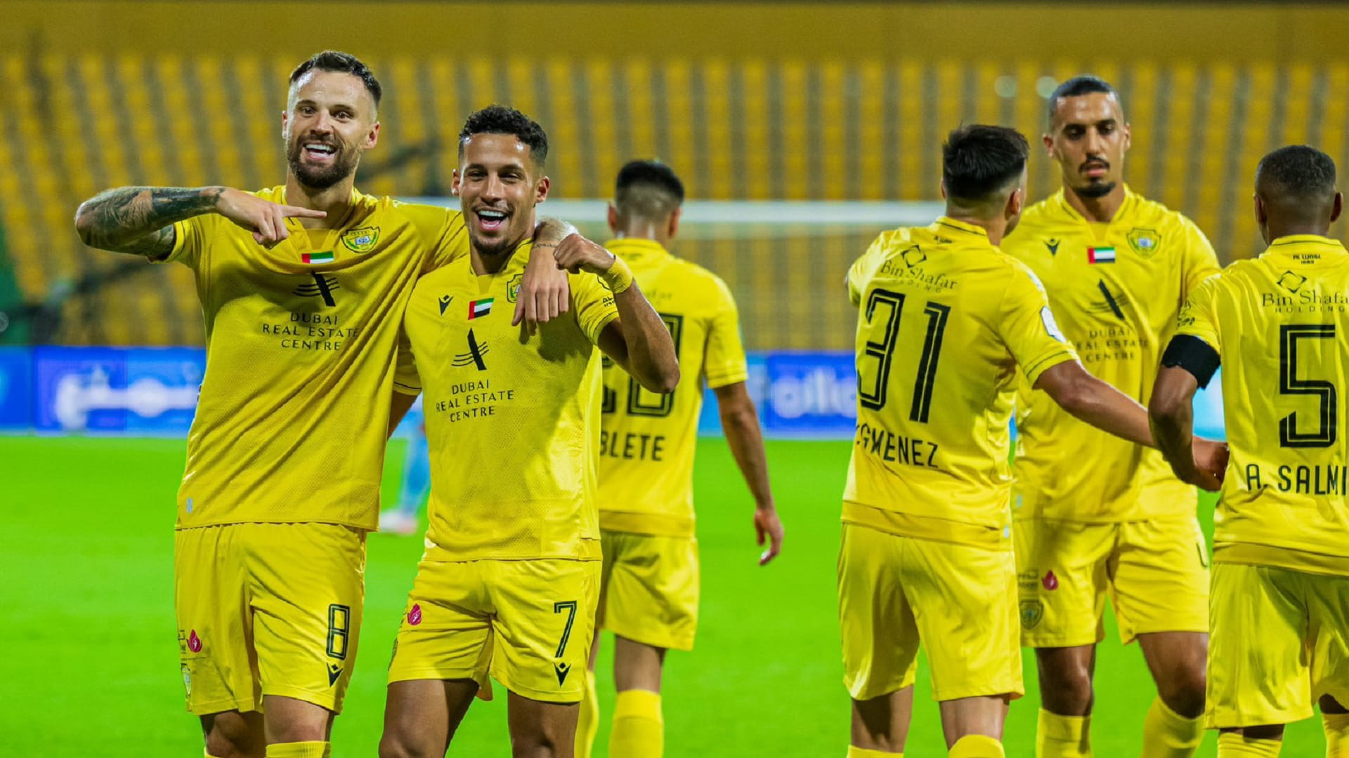 Image for the title: Al Wasl beat Baniyas 3-2 in ADNOC Pro League 