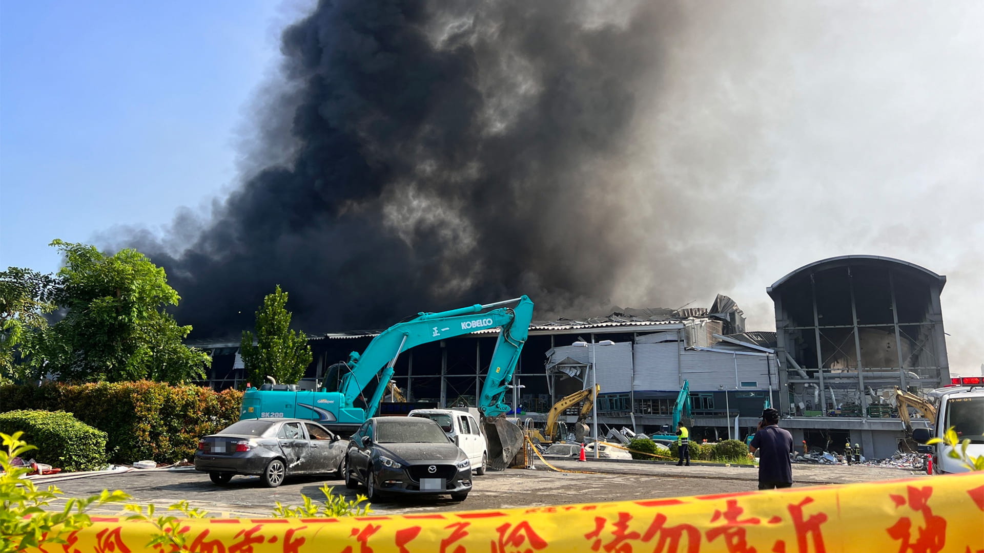 صورة بعنوان: مقتل 6.. مصنع لكرات الغولف يتحول لمحرقة في تايوان 