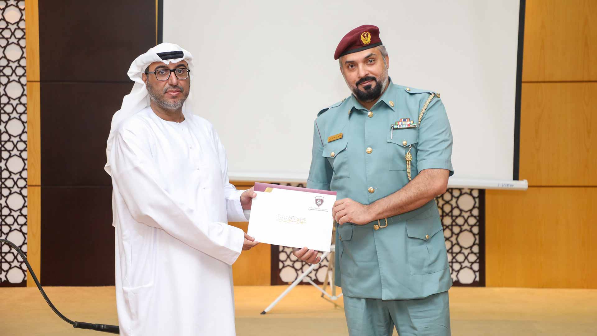 Image for the title: Al Hamriya Club provides theoretical fire safety training 