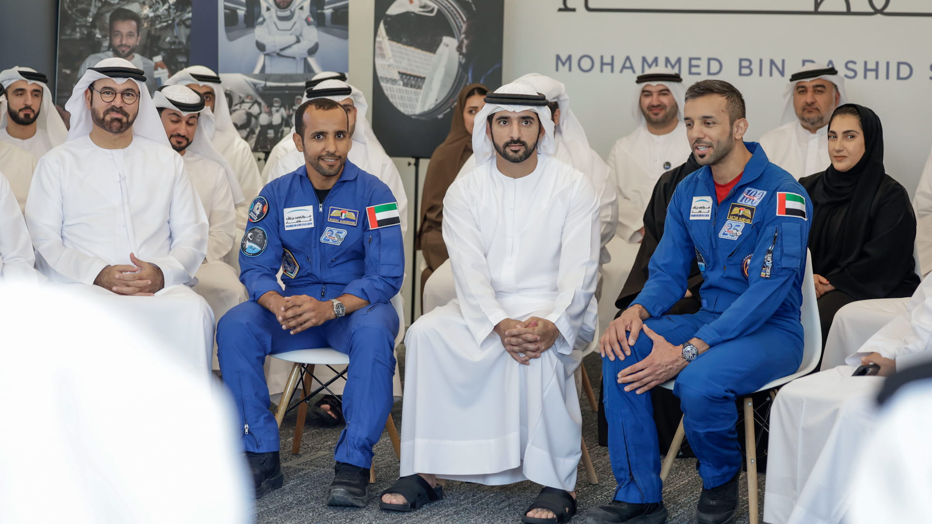 صورة بعنوان: حمدان بن محمد: إنجاز النيادي يقف خلفه نخبة من كوادرنا الوطنية  