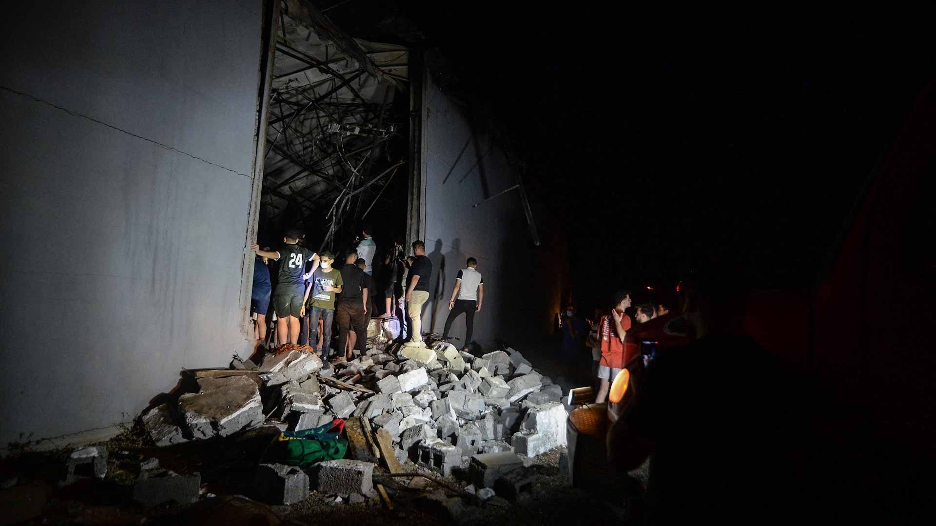 Image for the title: 100 killed in Iraq wedding fire tragedy 