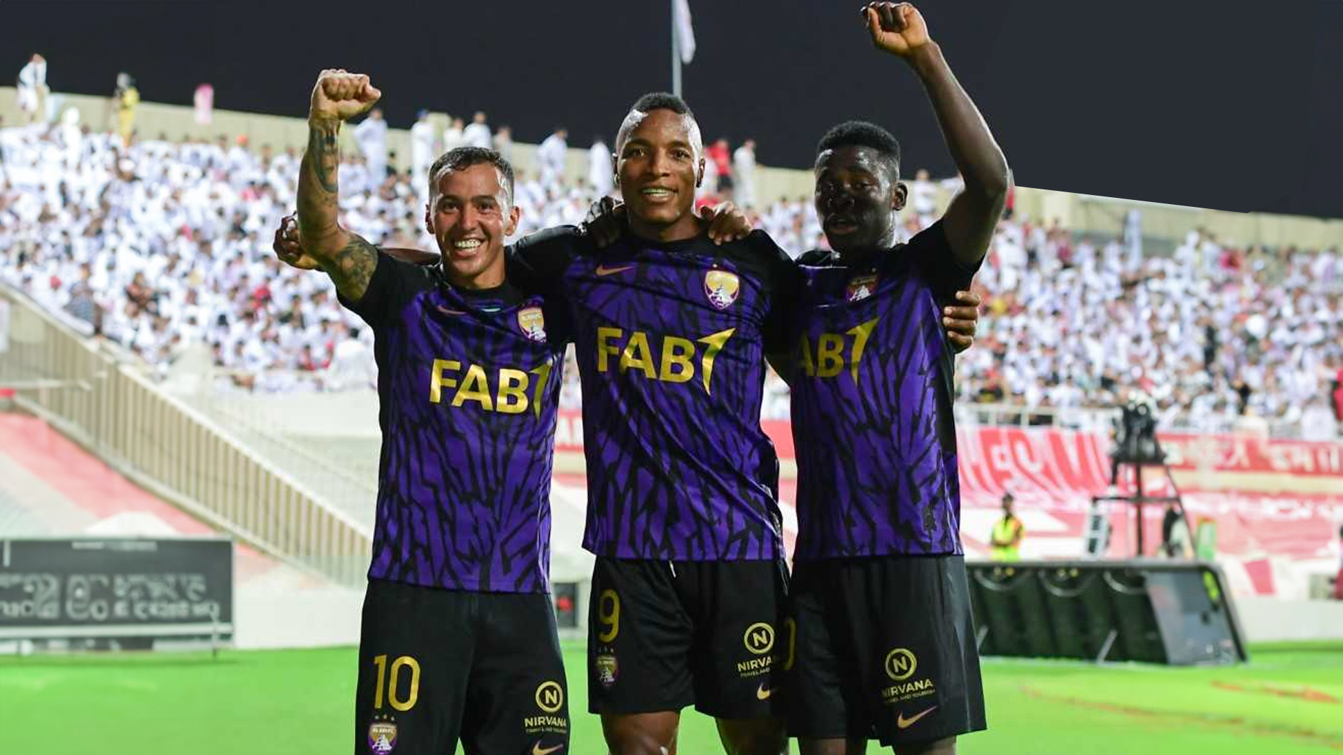 Image for the title: Al Ain beat Sharjah 3-2 in ADNOC Professional League 