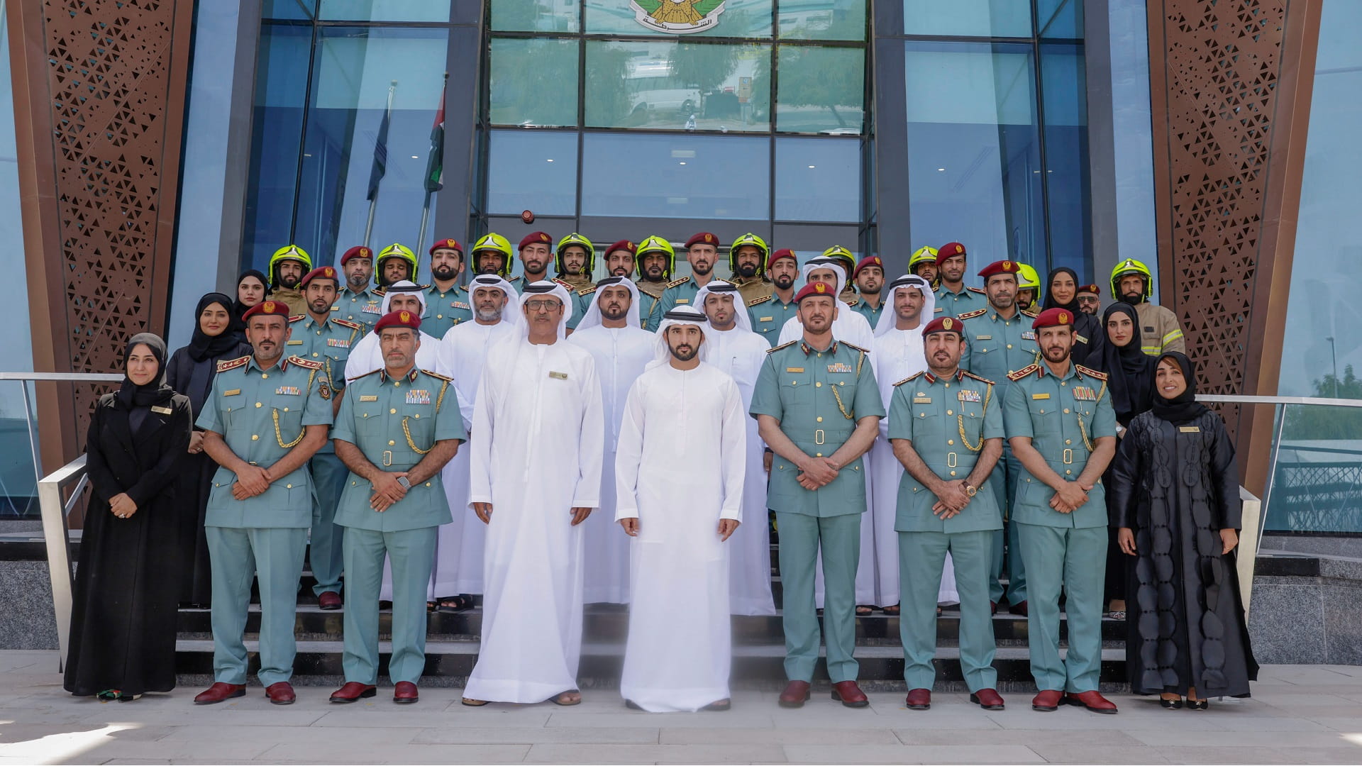 Image for the title: Hamdan bin Mohammed reviews strategic plans of DCD 
