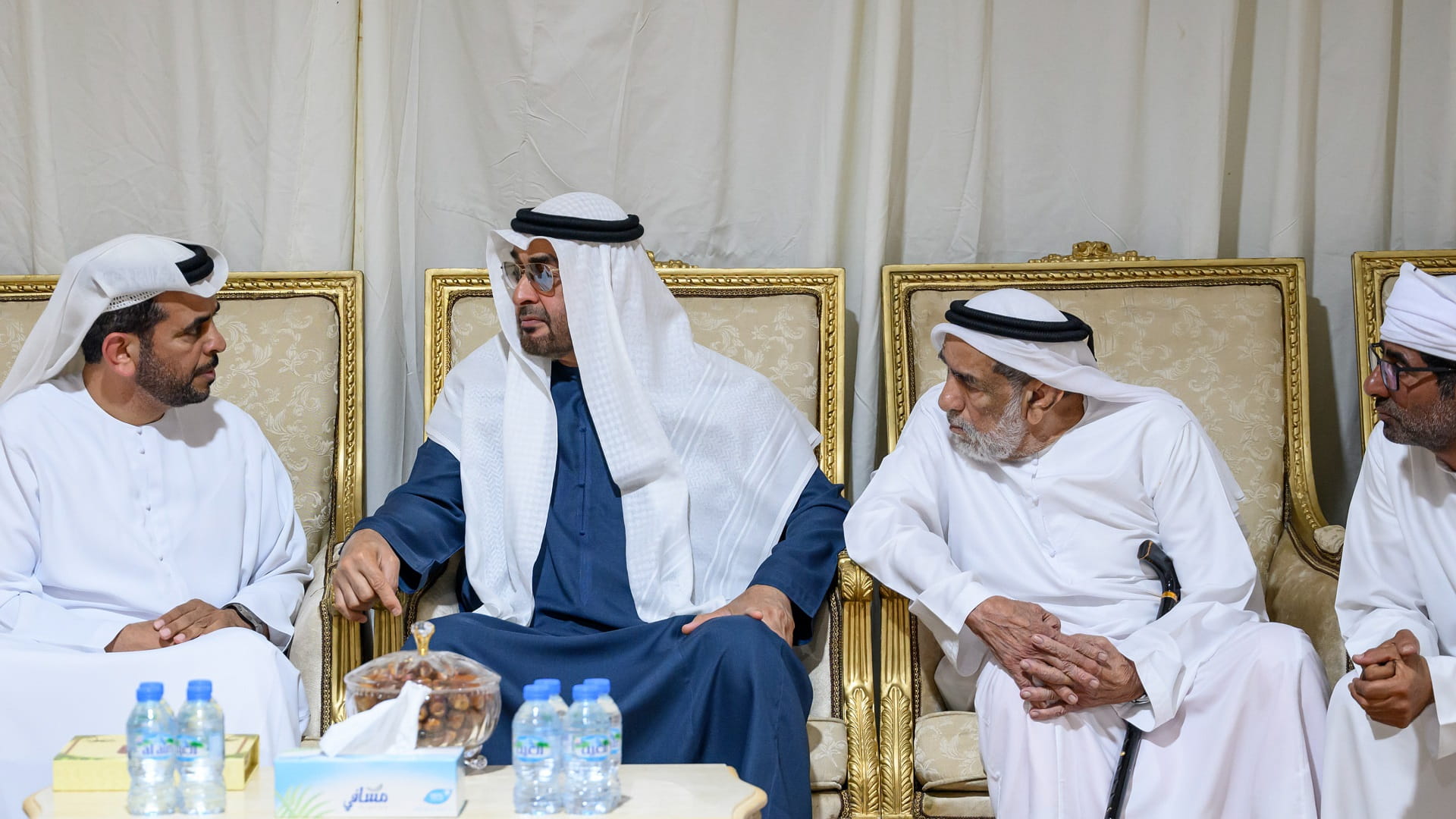 Image for the title: UAE President offers condolences on passing of Obaid Ali Al Ketbi 