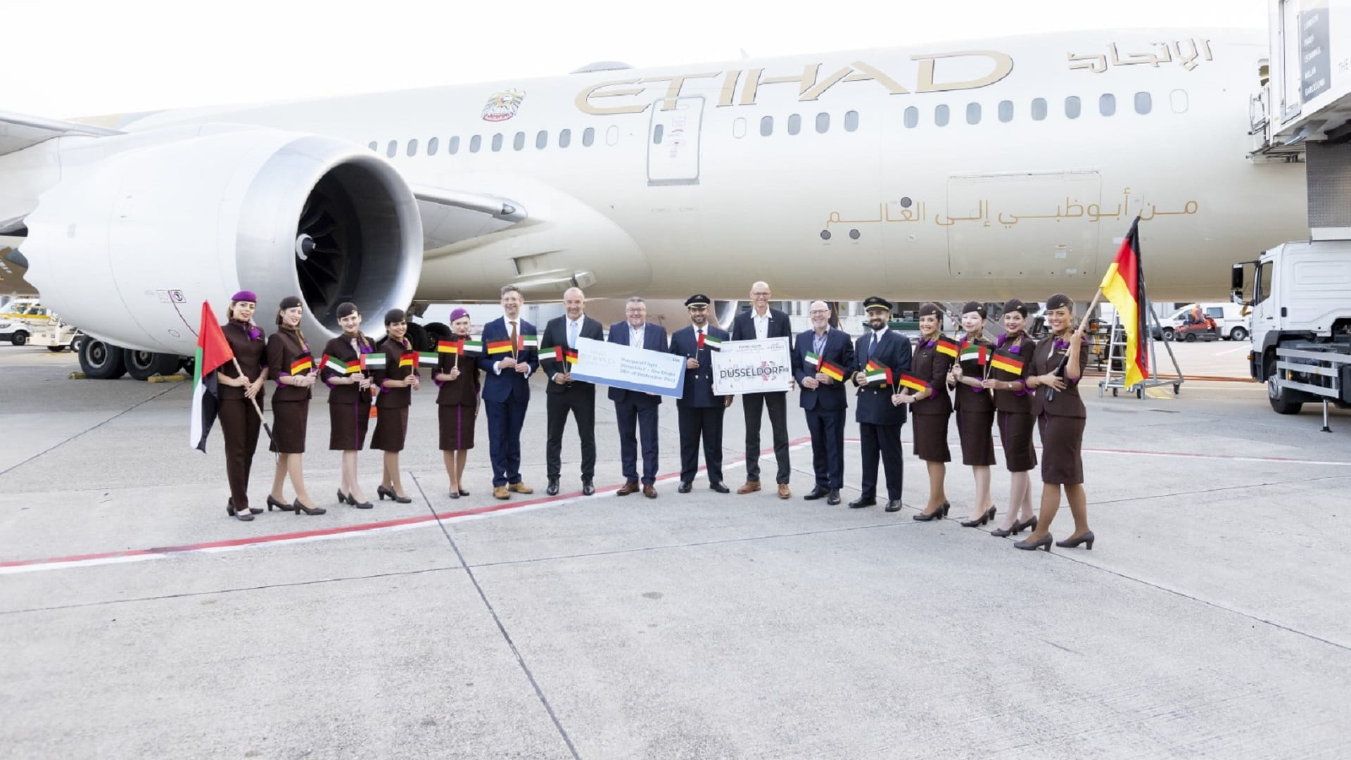 صورة بعنوان: الاتحاد للطيران تستأنف رحلاتها المباشرة إلى دوسلدورف 