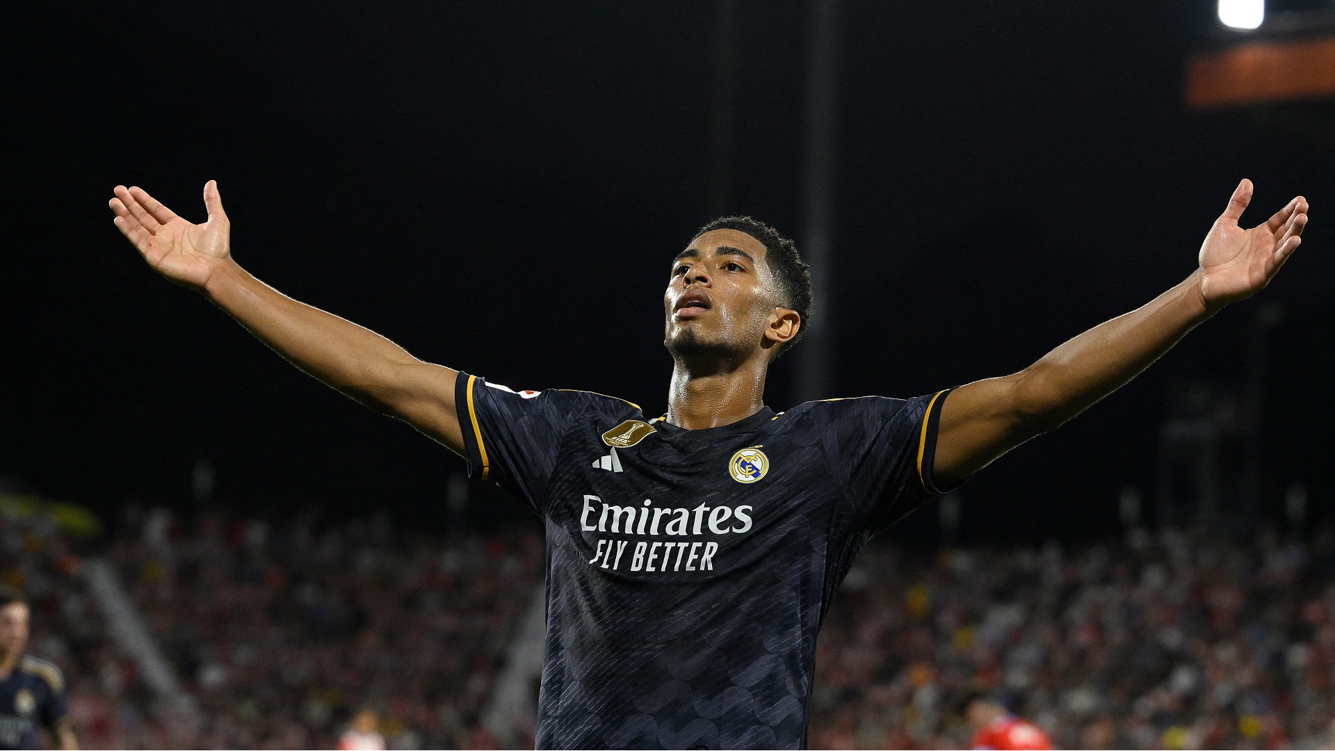 Image for the title: Real reclaim top spot with 3-0 win at Girona 