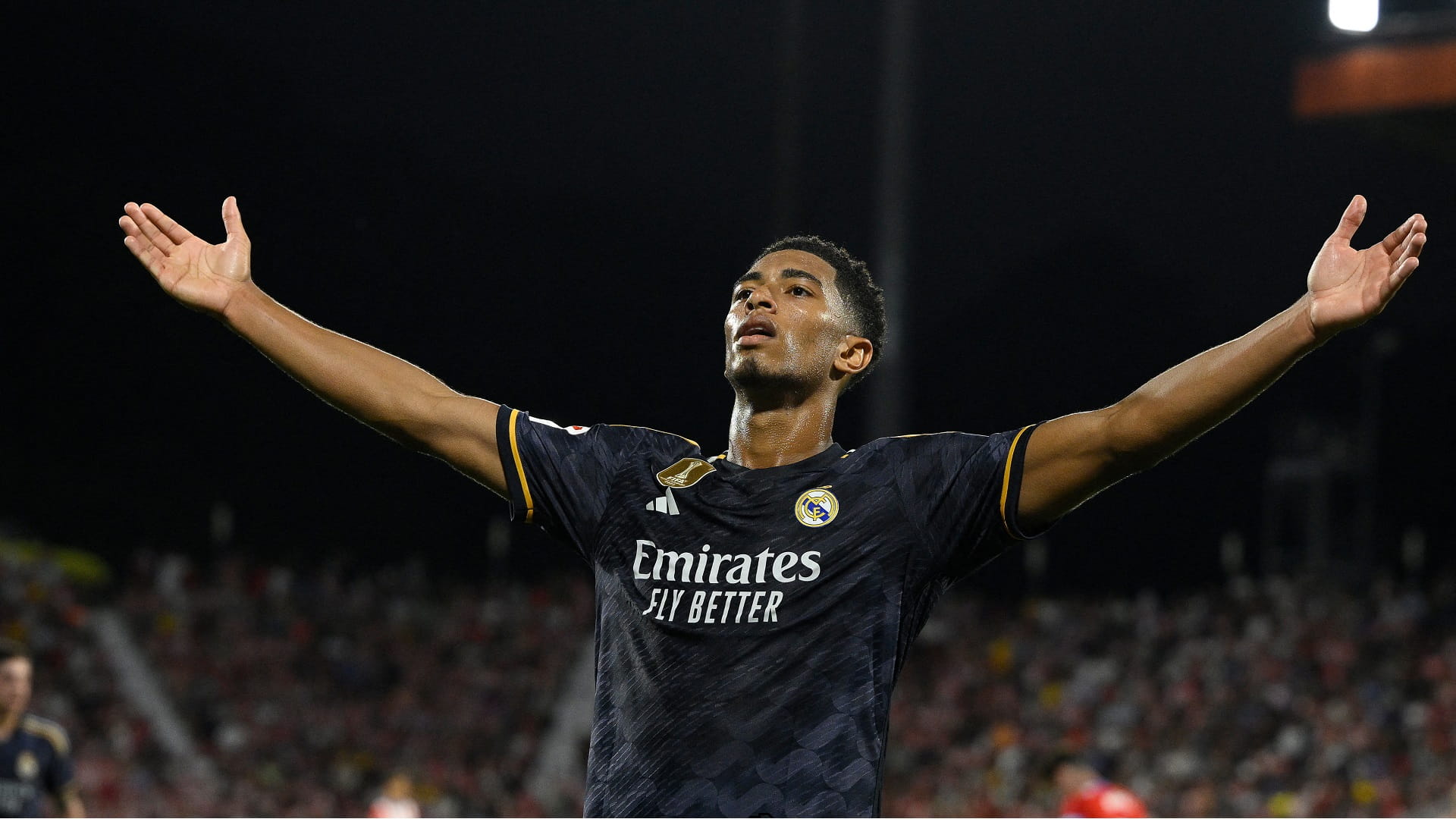 Image for the title: Real reclaim top spot with 3-0 win at Girona 